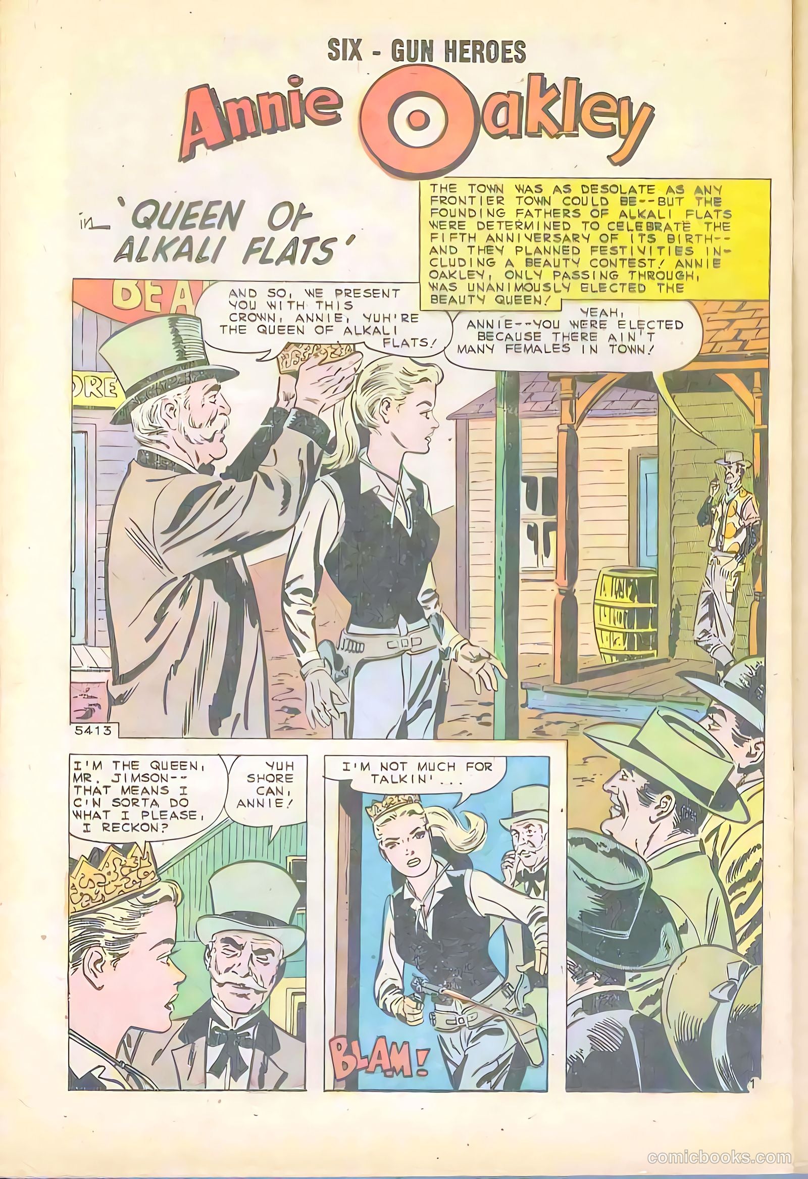 Six-Gun Heroes #55 (1960) — page 24 of 36