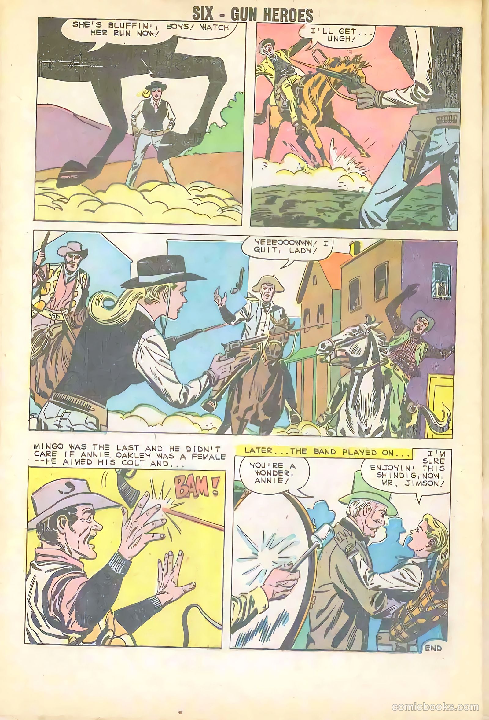 Six-Gun Heroes #55 (1960) — page 28 of 36