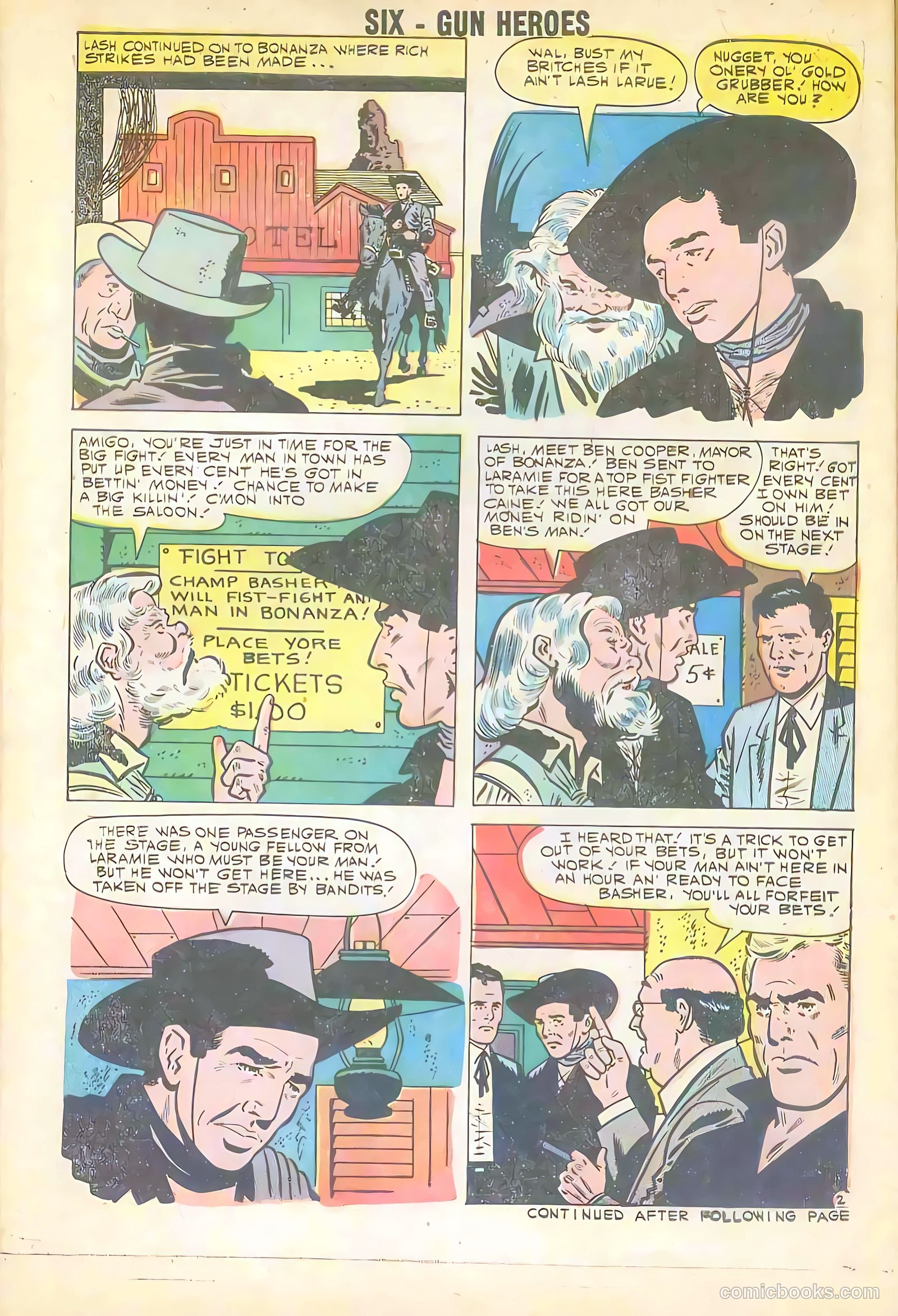 Six-Gun Heroes #55 (1960) — page 30 of 36
