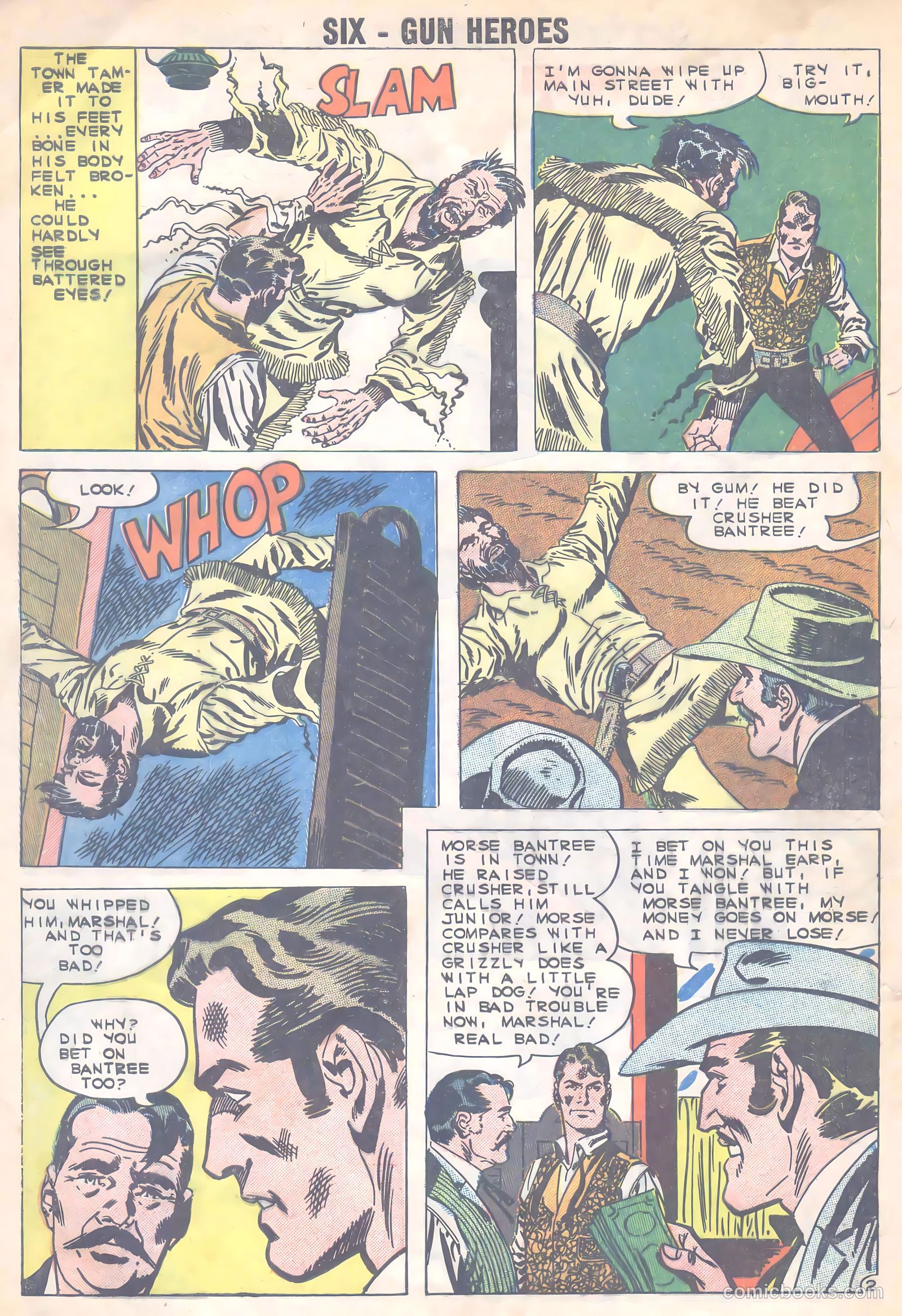 Six-Gun Heroes #58 (1960) — page 4 of 36