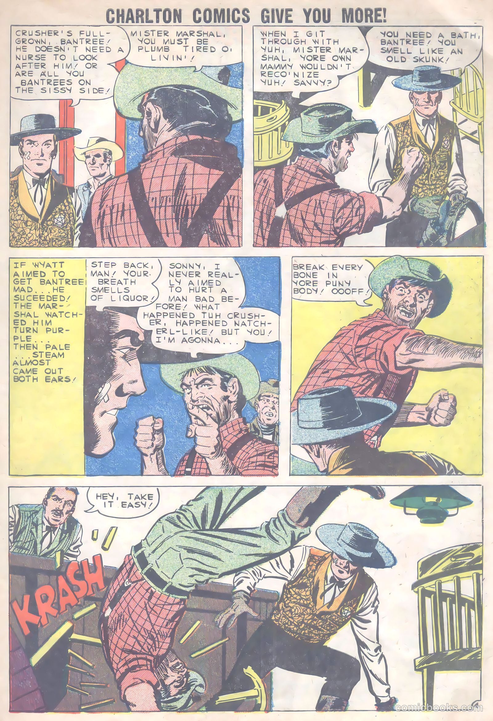 Six-Gun Heroes #58 (1960) — page 7 of 36