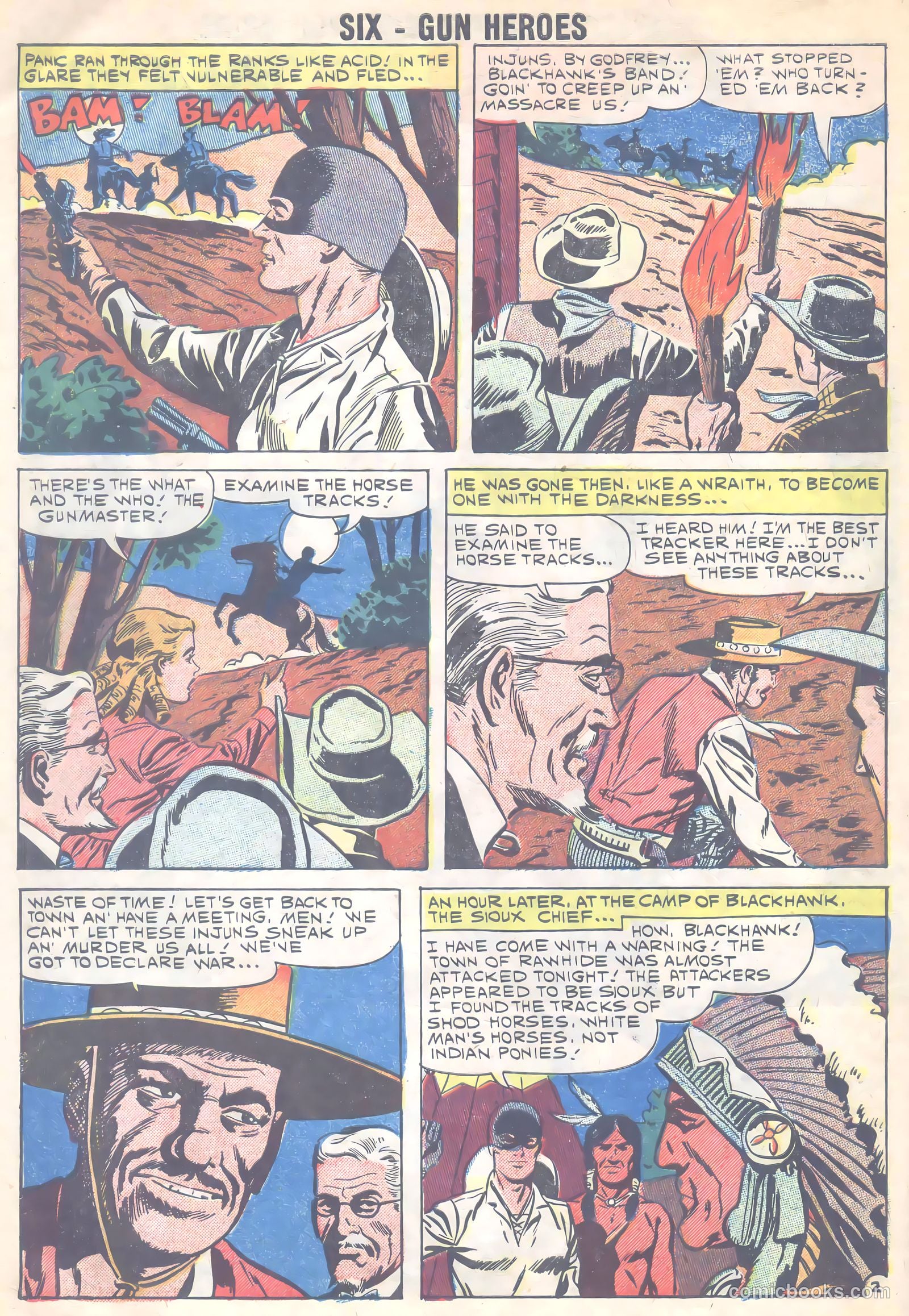 Six-Gun Heroes #58 (1960) — page 10 of 36