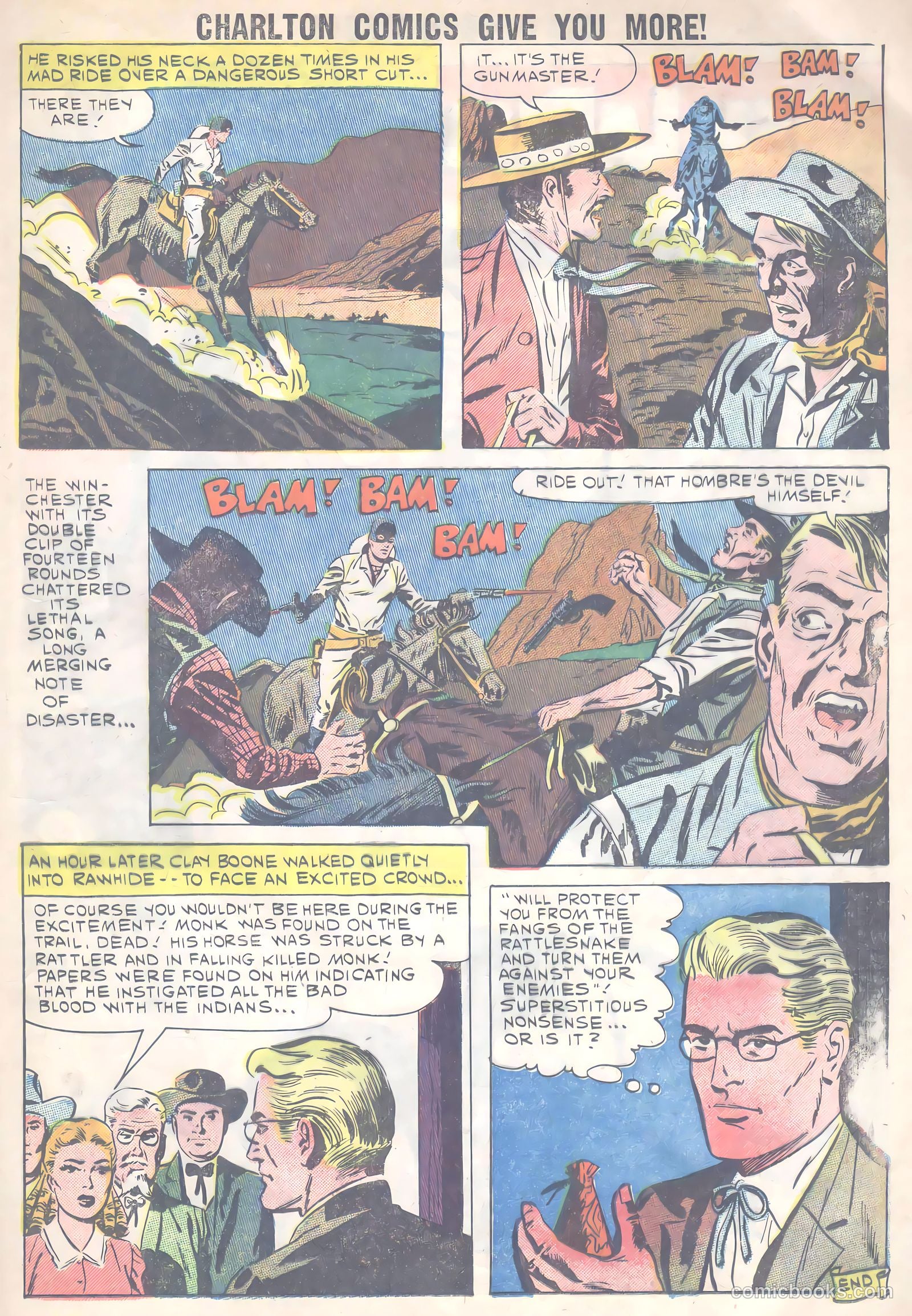 Six-Gun Heroes #58 (1960) — page 13 of 36