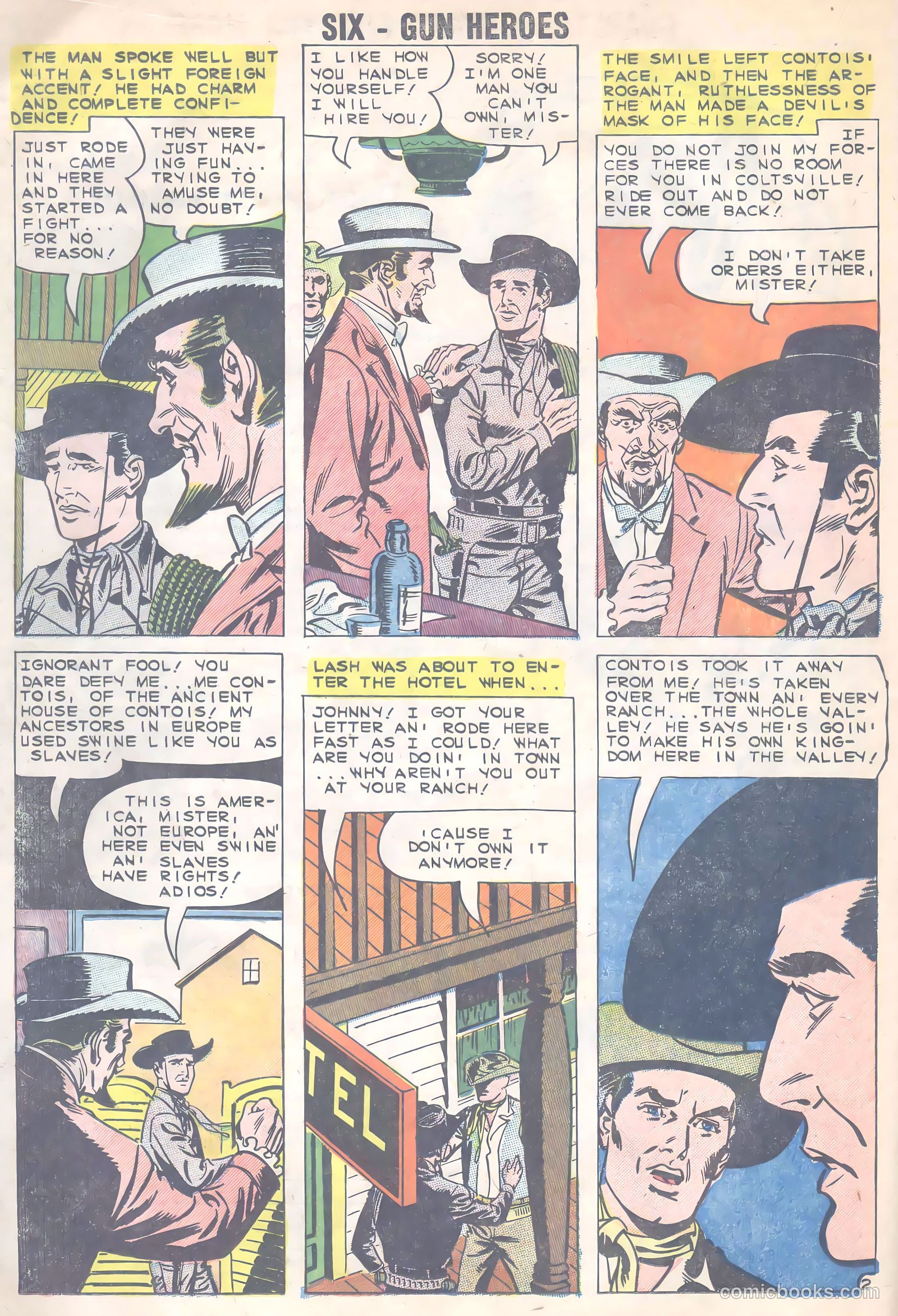 Six-Gun Heroes #58 (1960) — page 16 of 36