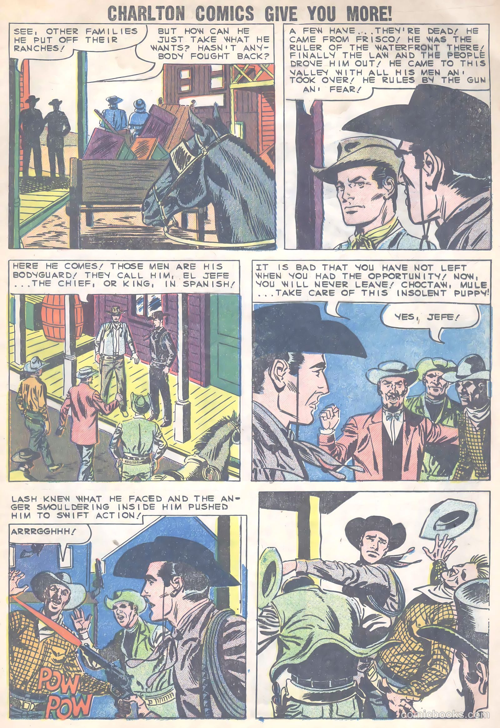 Six-Gun Heroes #58 (1960) — page 17 of 36
