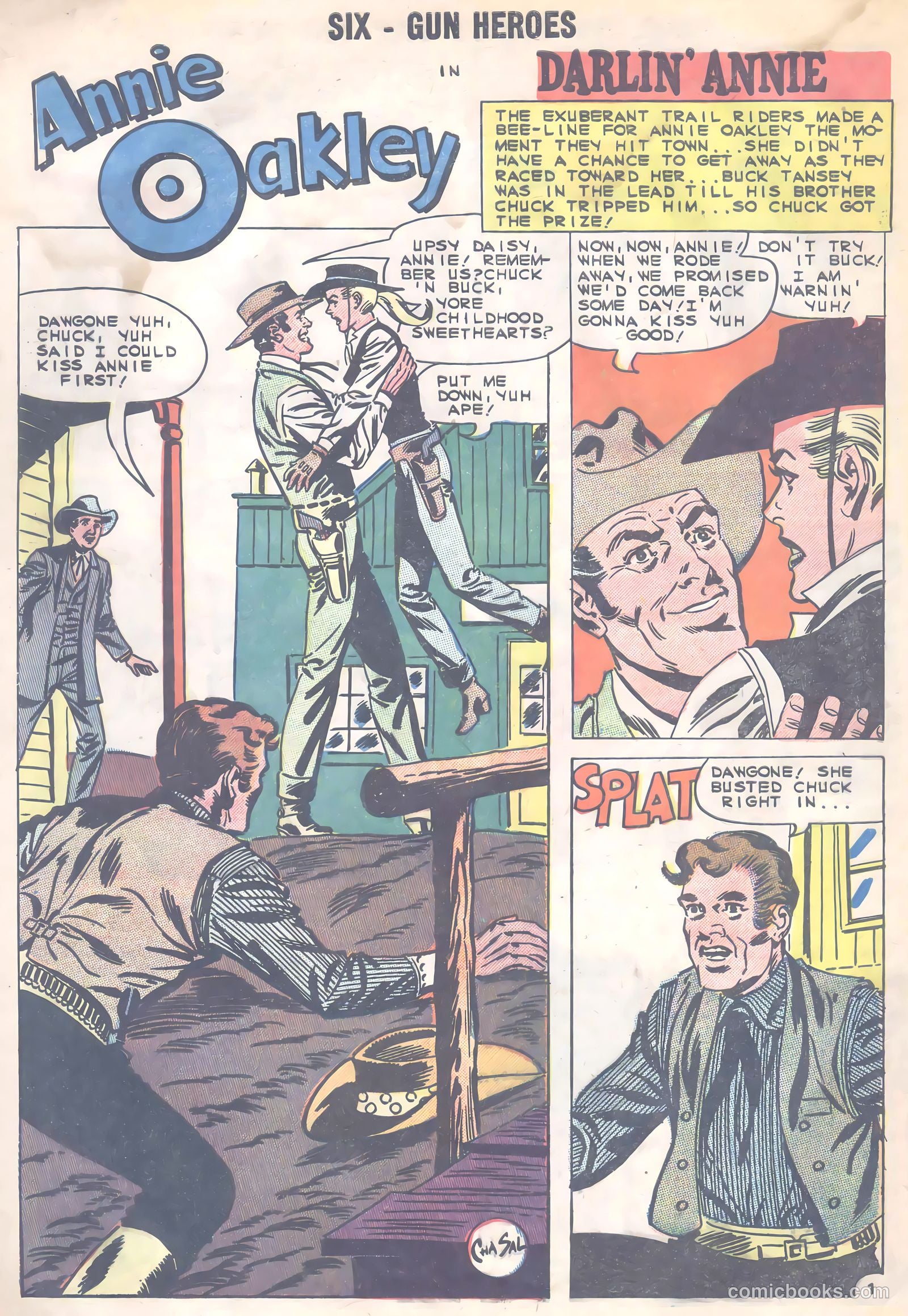 Six-Gun Heroes #58 (1960) — page 28 of 36