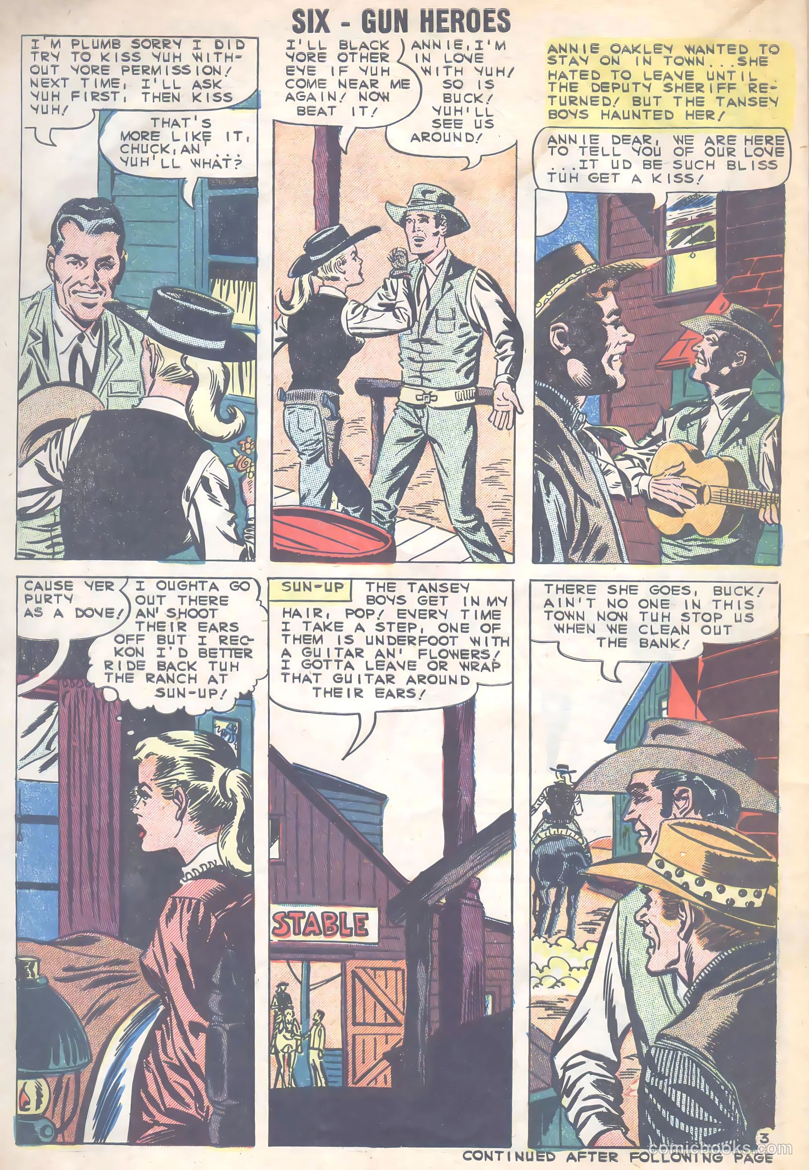 Six-Gun Heroes #58 (1960) — page 30 of 36
