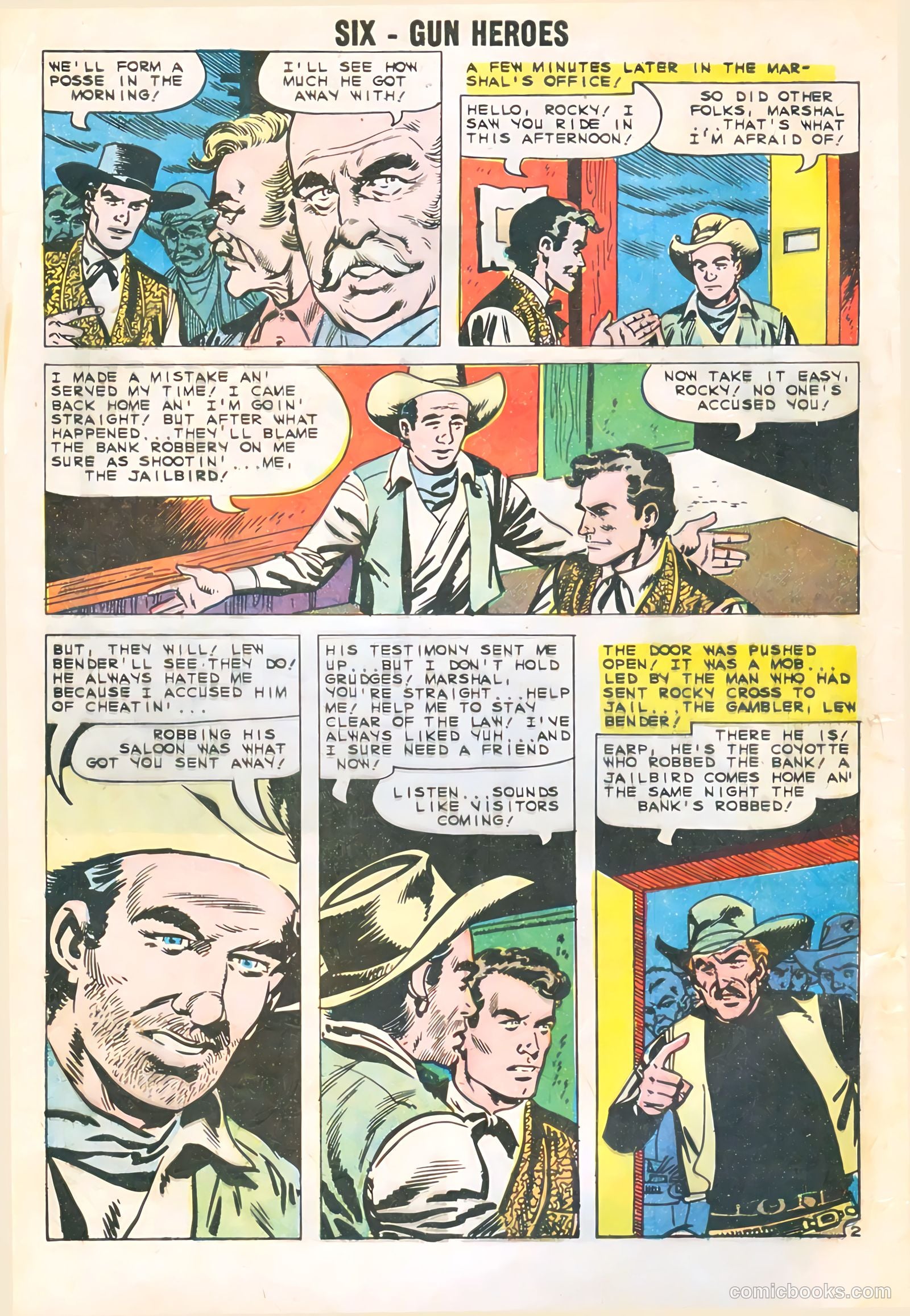 Six-Gun Heroes #59 (1960) — page 4 of 36