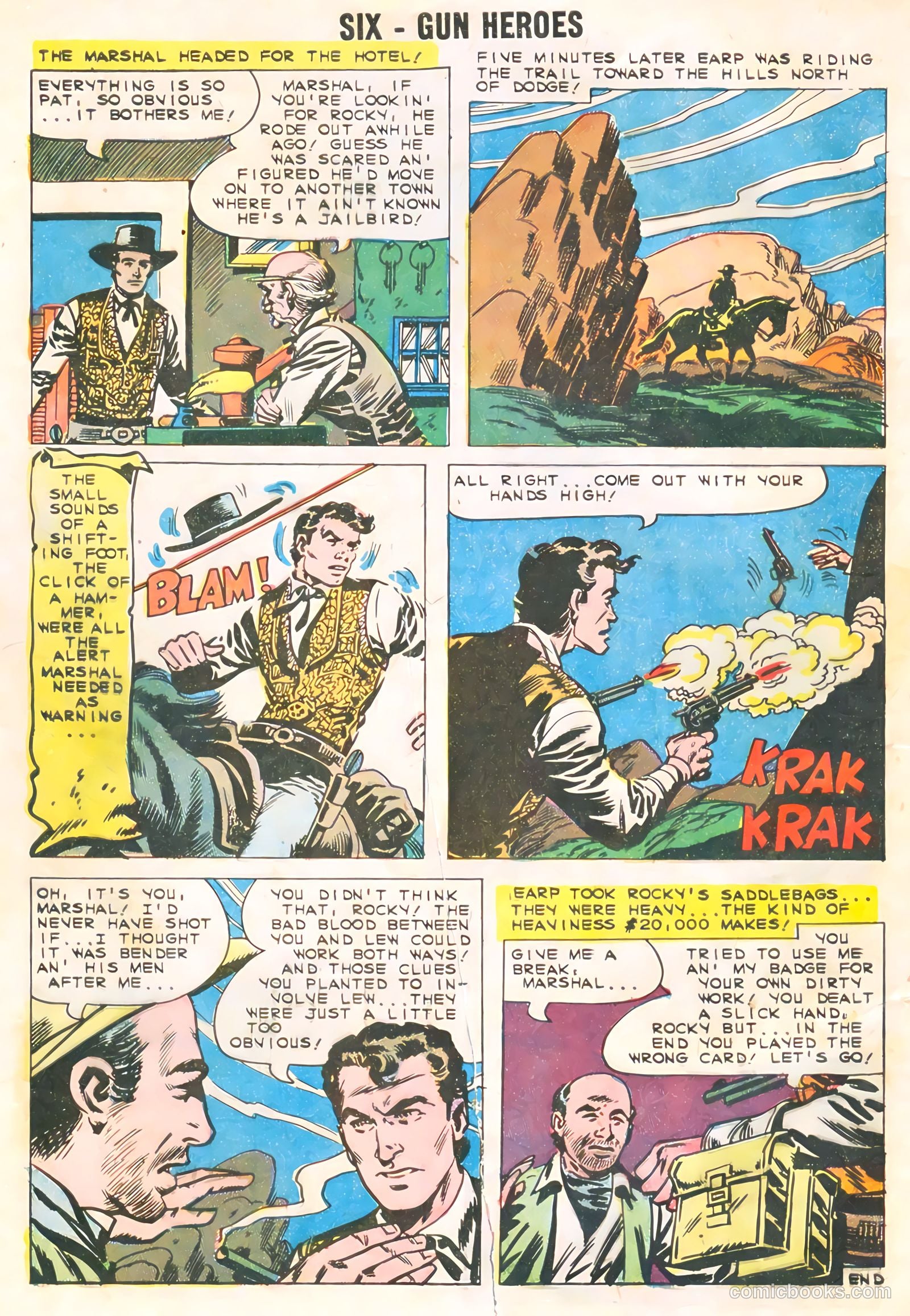 Six-Gun Heroes #59 (1960) — page 8 of 36