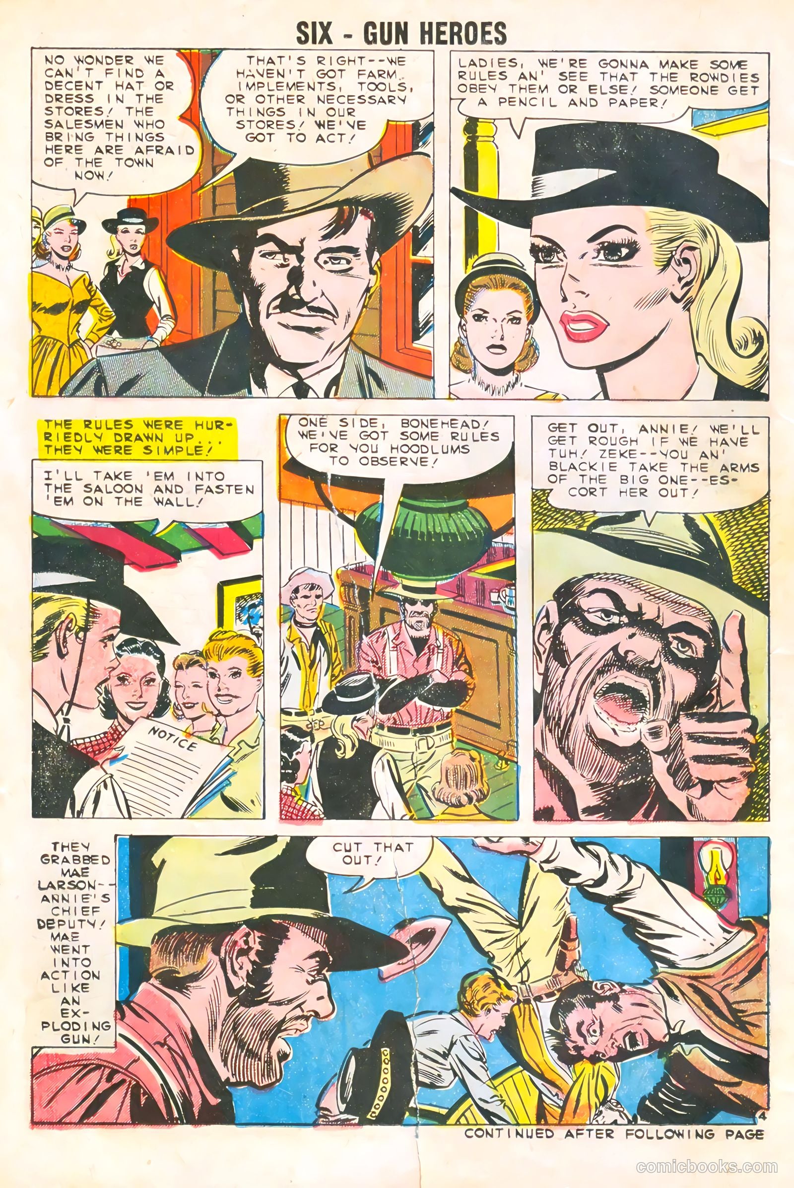 Six-Gun Heroes #59 (1960) — page 14 of 36