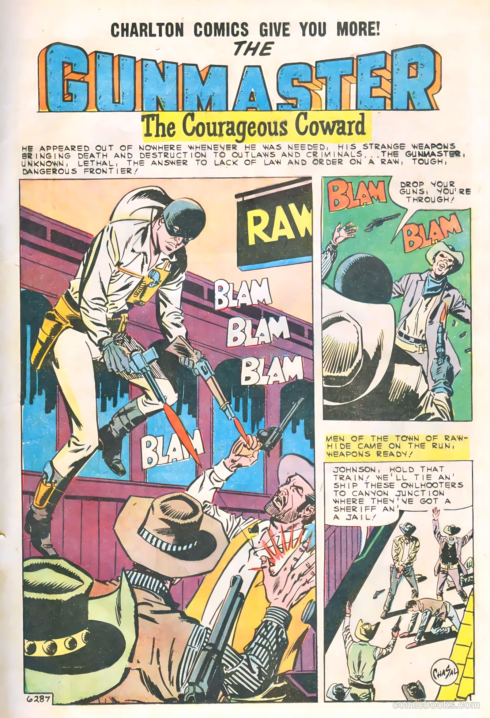 Six-Gun Heroes #59 (1960) — page 17 of 36