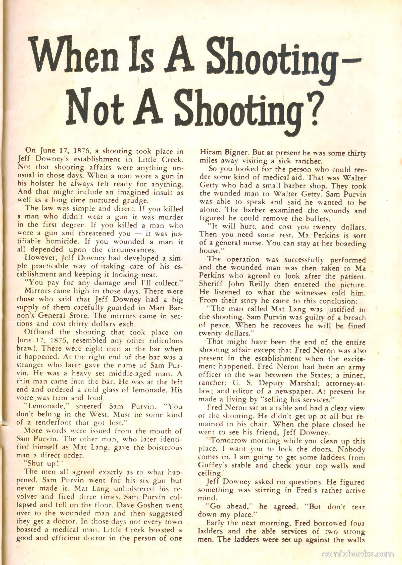 Six-Gun Heroes #59 (1960) — page 23 of 36