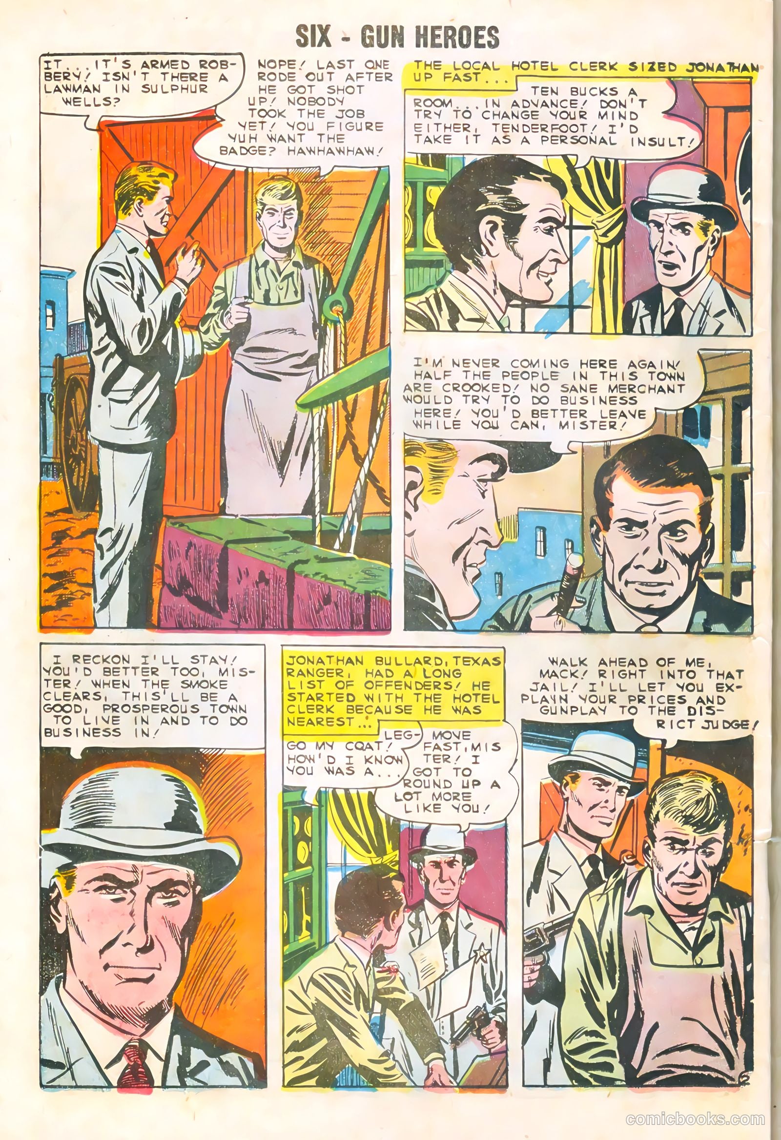 Six-Gun Heroes #59 (1960) — page 26 of 36