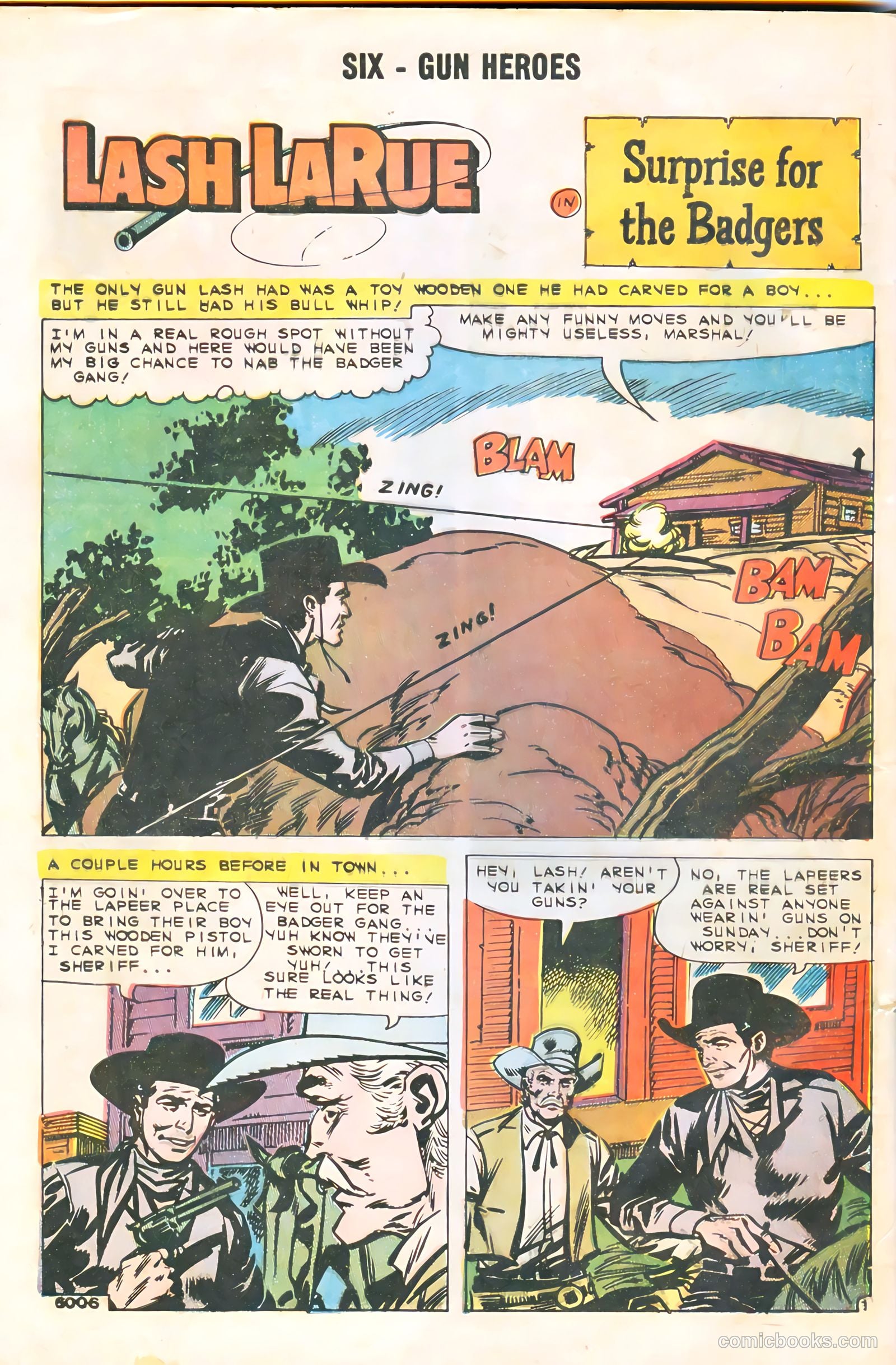 Six-Gun Heroes #59 (1960) — page 28 of 36