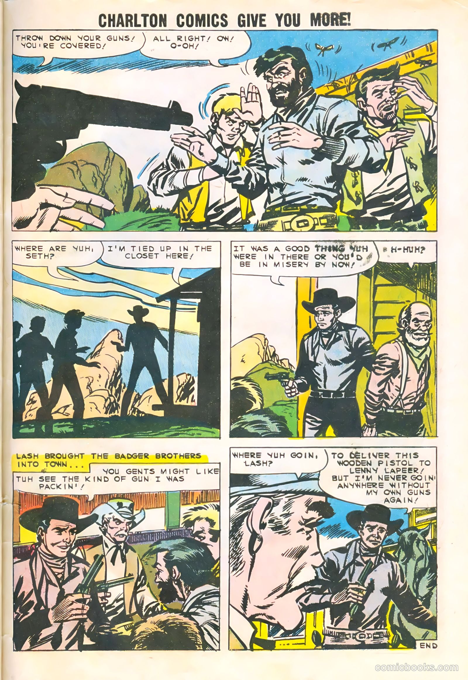 Six-Gun Heroes #59 (1960) — page 33 of 36