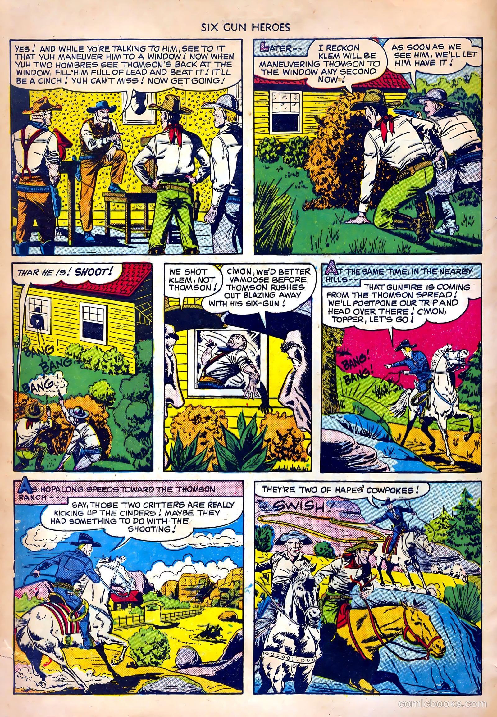 Six-Gun Heroes #6 (1951) — page 4 of 36