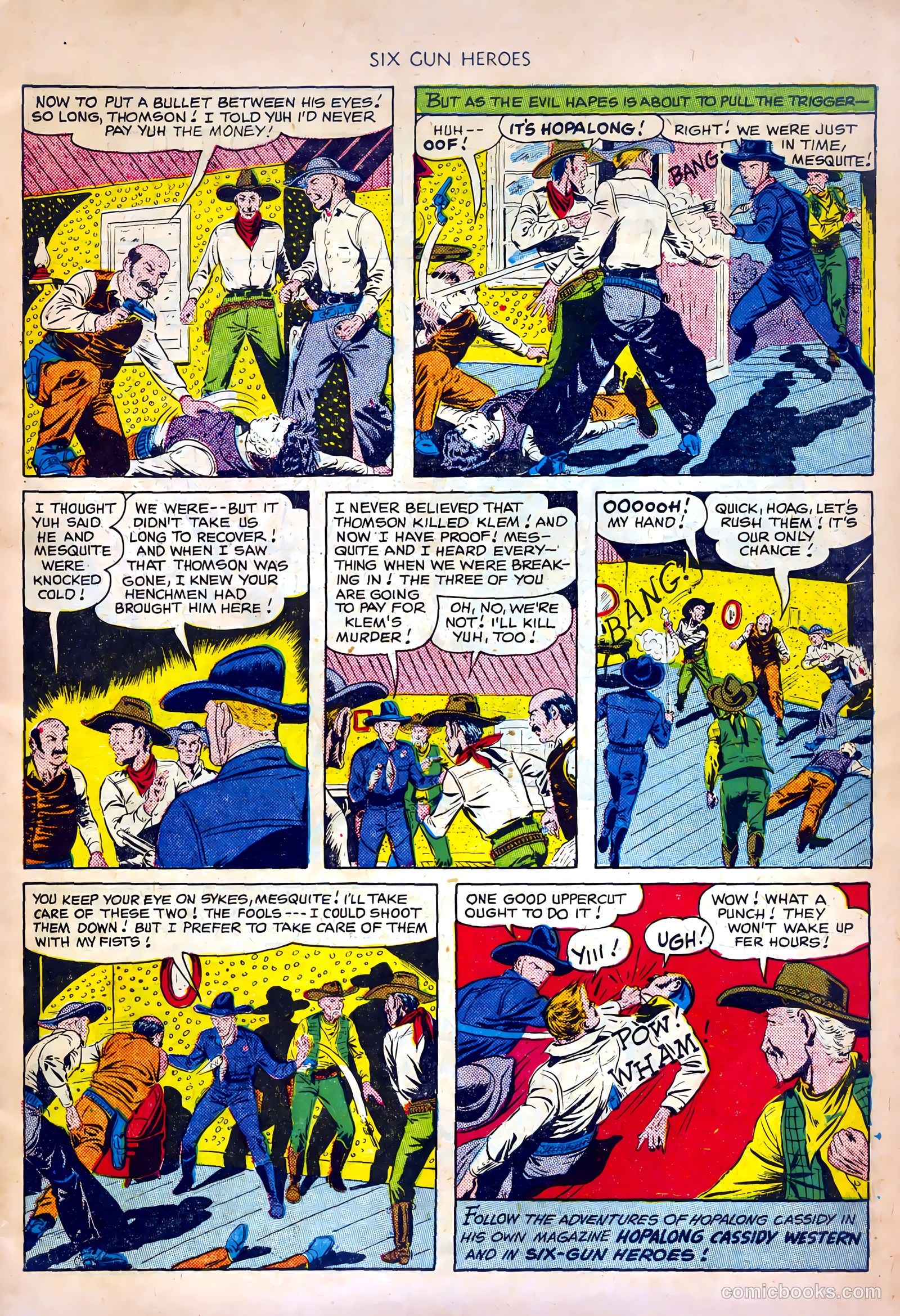 Six-Gun Heroes #6 (1951) — page 7 of 36