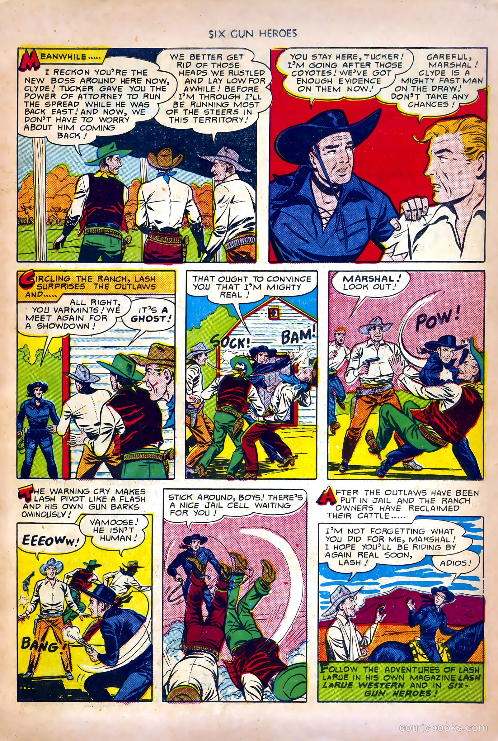 Six-Gun Heroes #6 (1951) — page 15 of 36