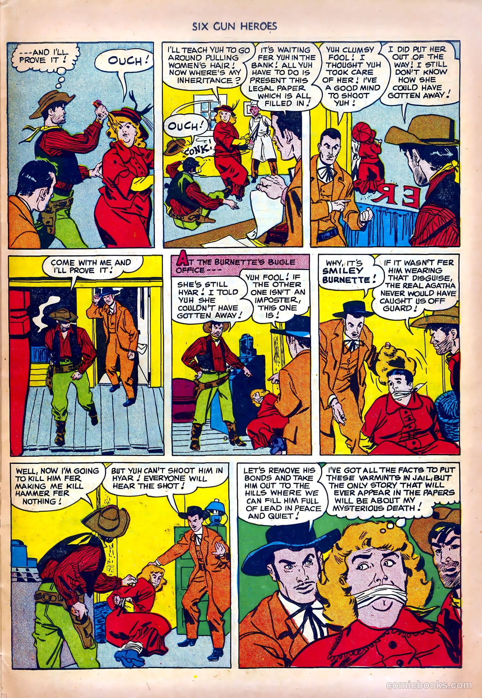 Six-Gun Heroes #6 (1951) — page 23 of 36