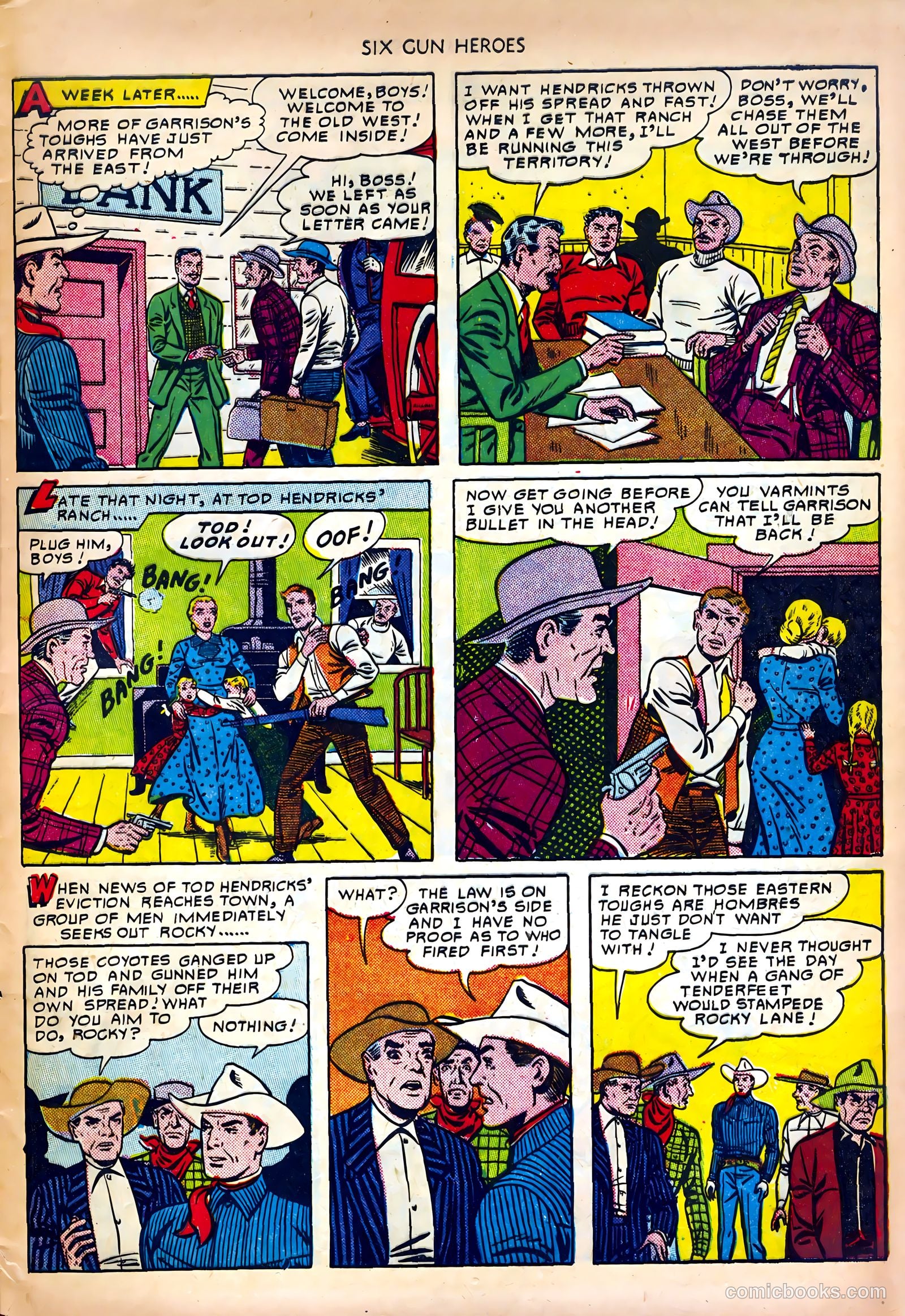 Six-Gun Heroes #6 (1951) — page 29 of 36