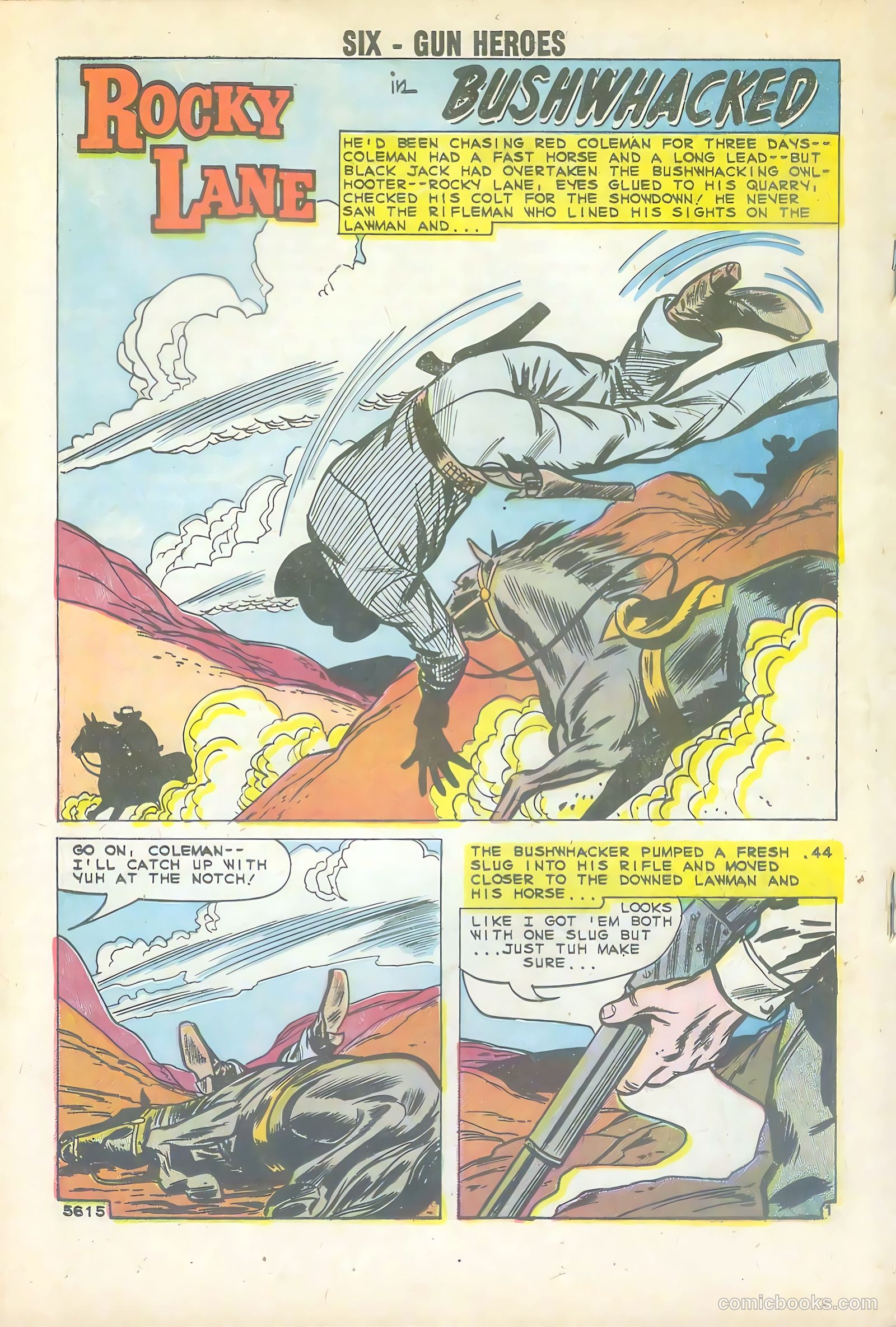 Six-Gun Heroes #6 (1959) — page 18 of 36