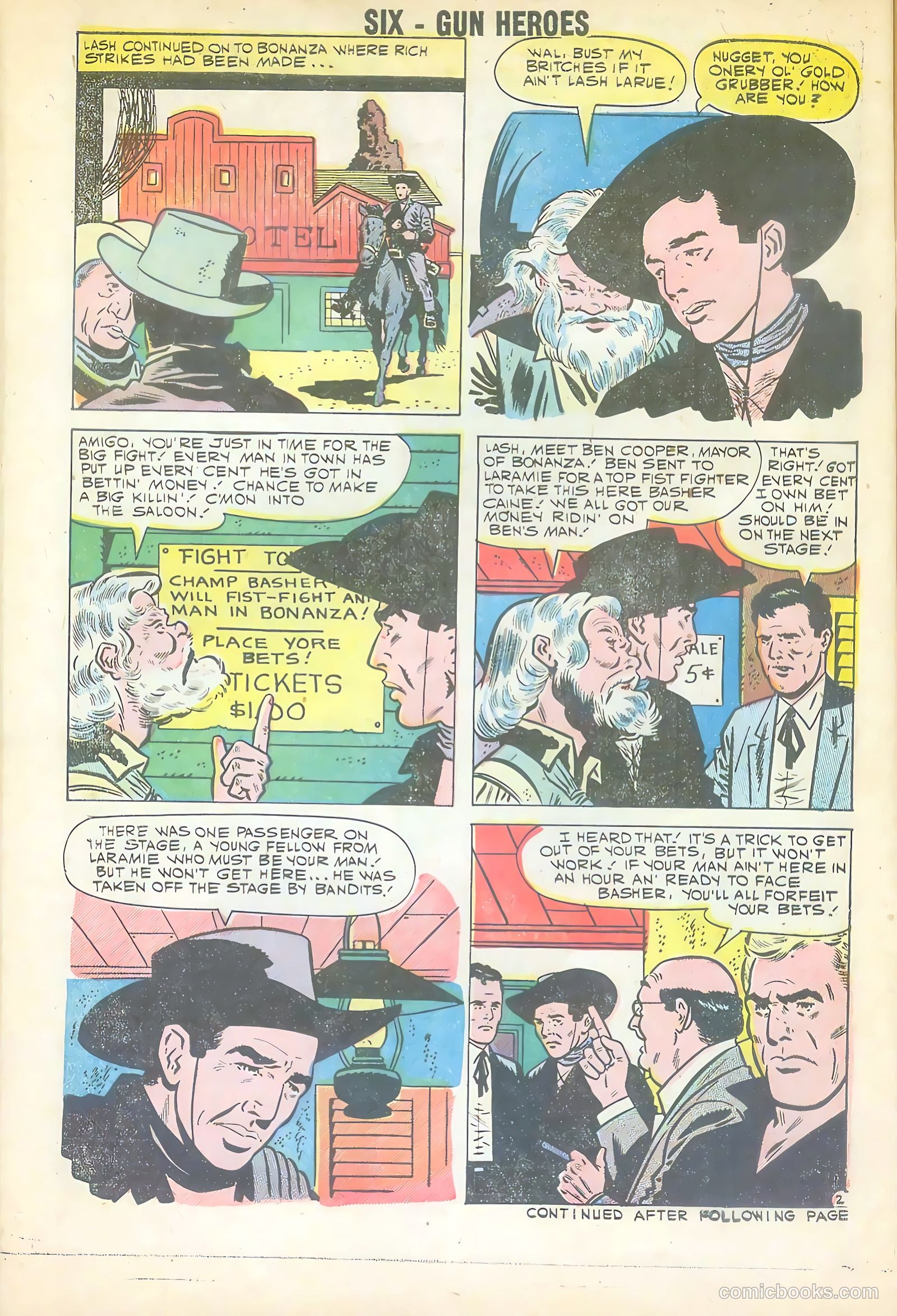 Six-Gun Heroes #6 (1959) — page 30 of 36
