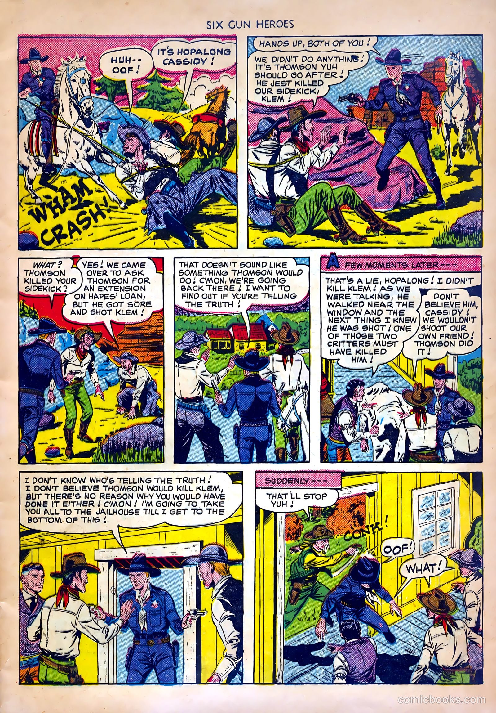 Six-Gun Heroes #6 (1951) — page 5 of 36