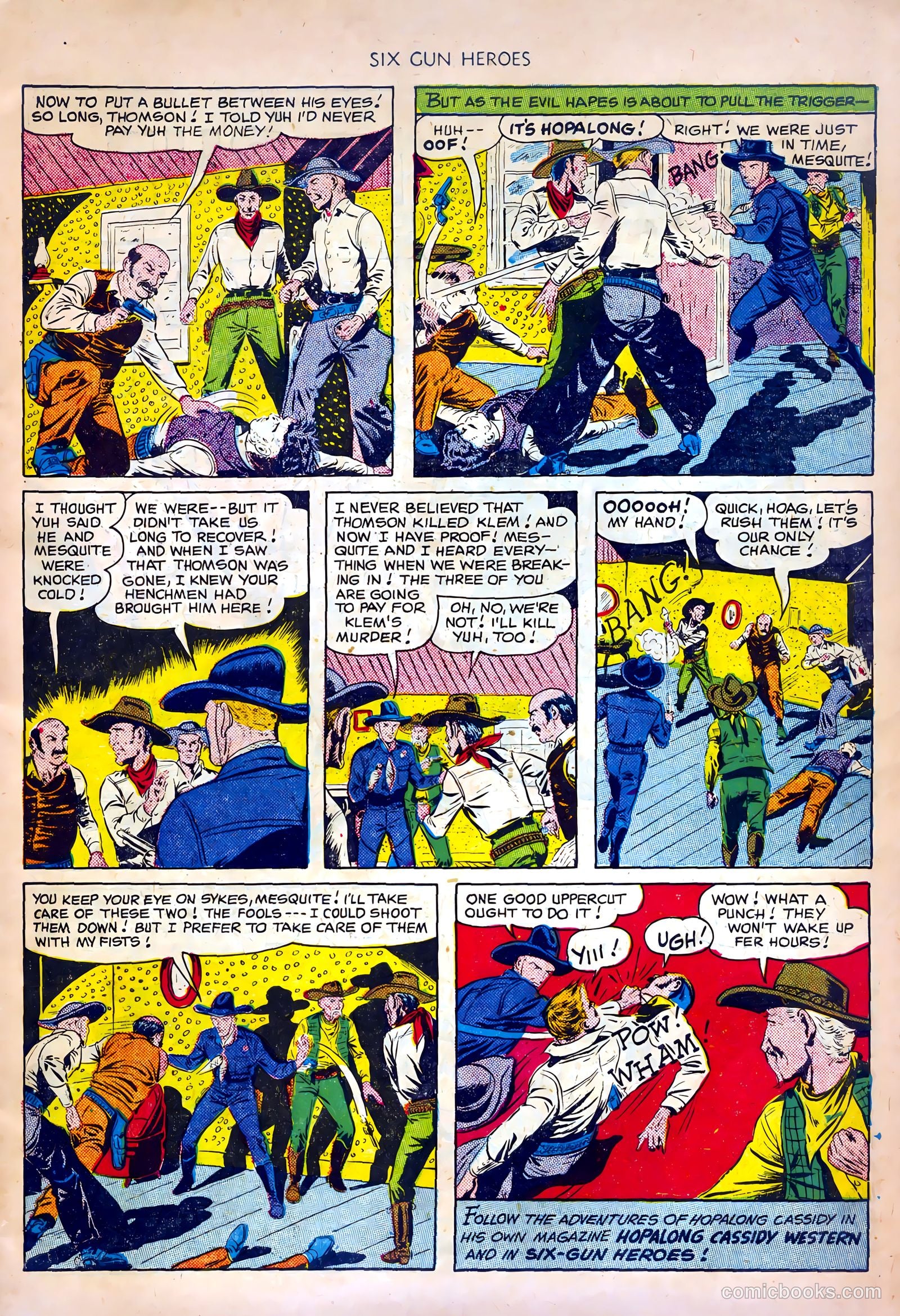 Six-Gun Heroes #6 (1951) — page 7 of 36