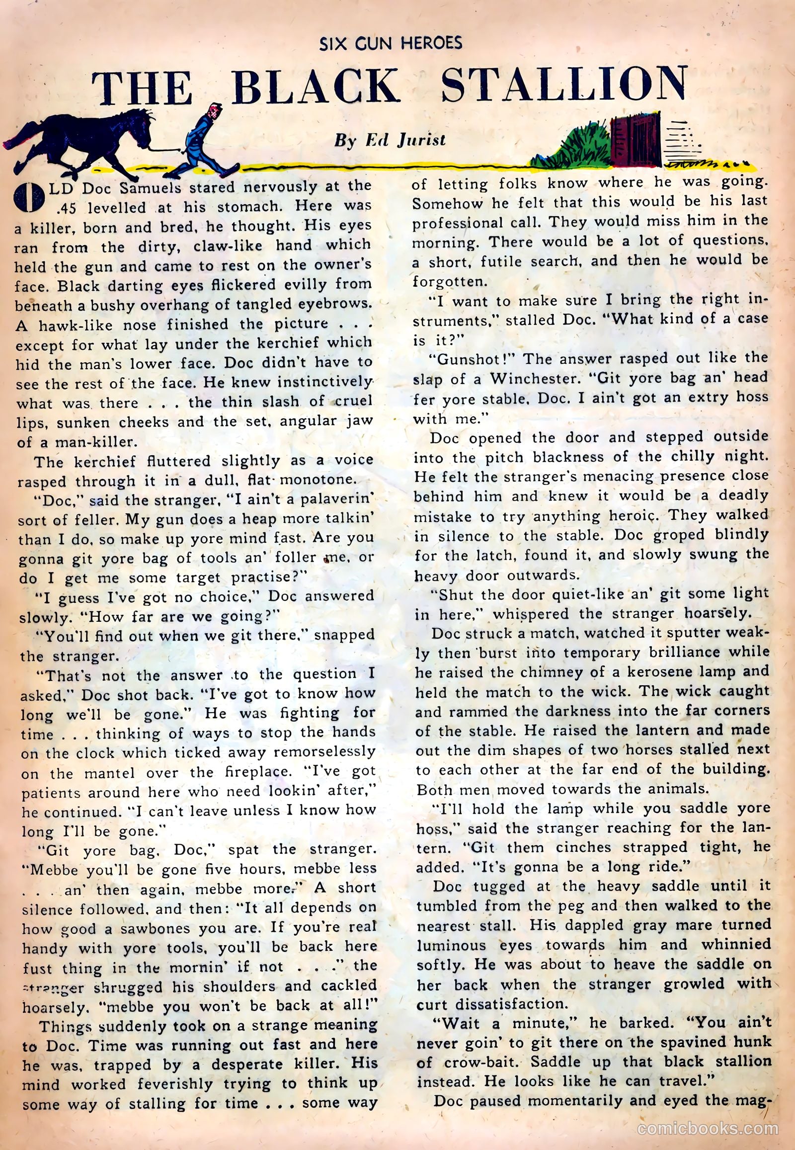 Six-Gun Heroes #6 (1951) — page 16 of 36