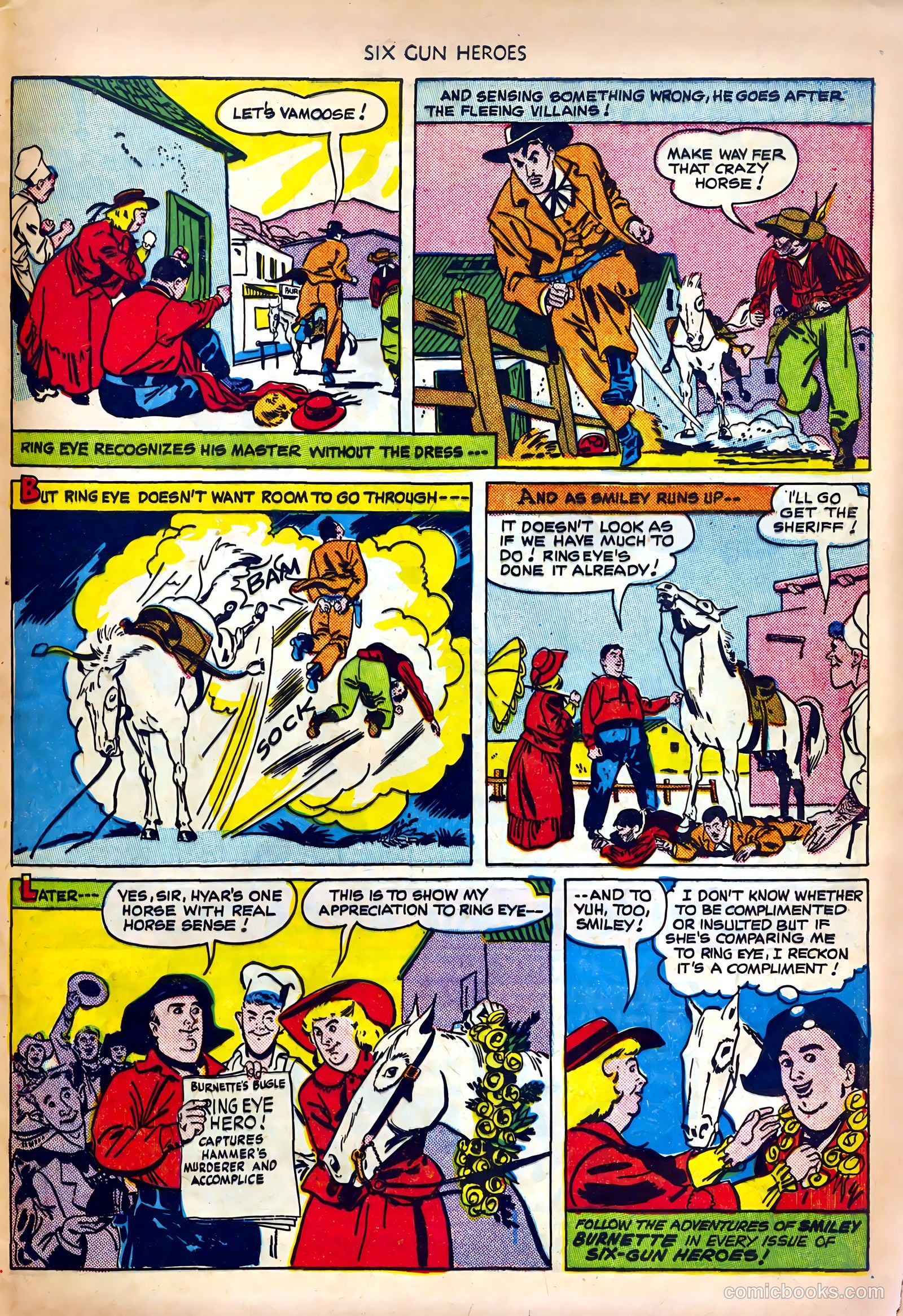 Six-Gun Heroes #6 (1951) — page 25 of 36