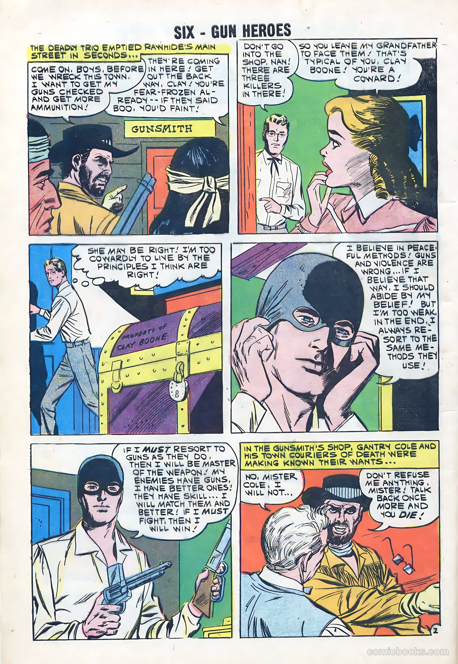 Six-Gun Heroes #60 (1960) — page 4 of 36