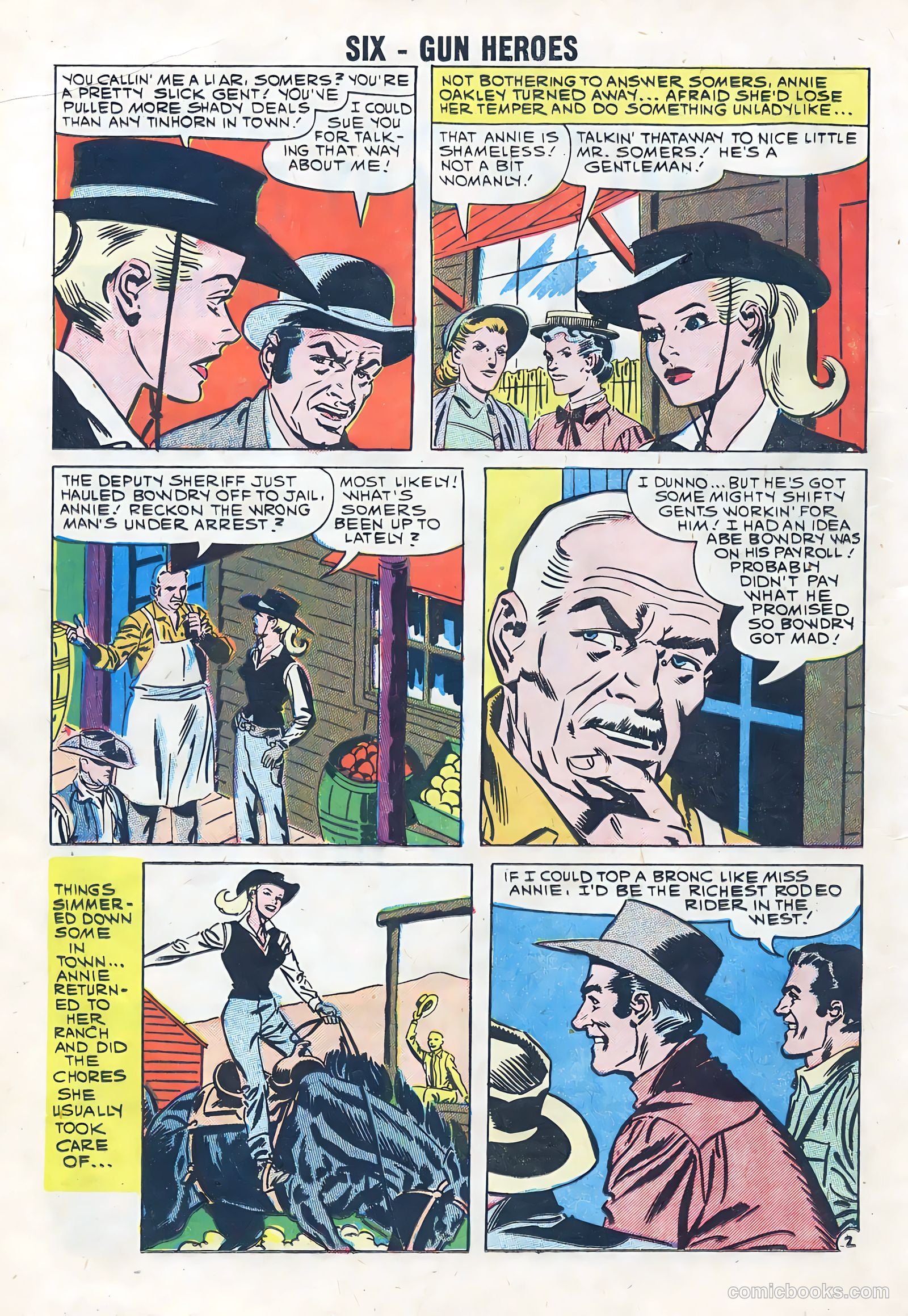 Six-Gun Heroes #60 (1960) — page 16 of 36