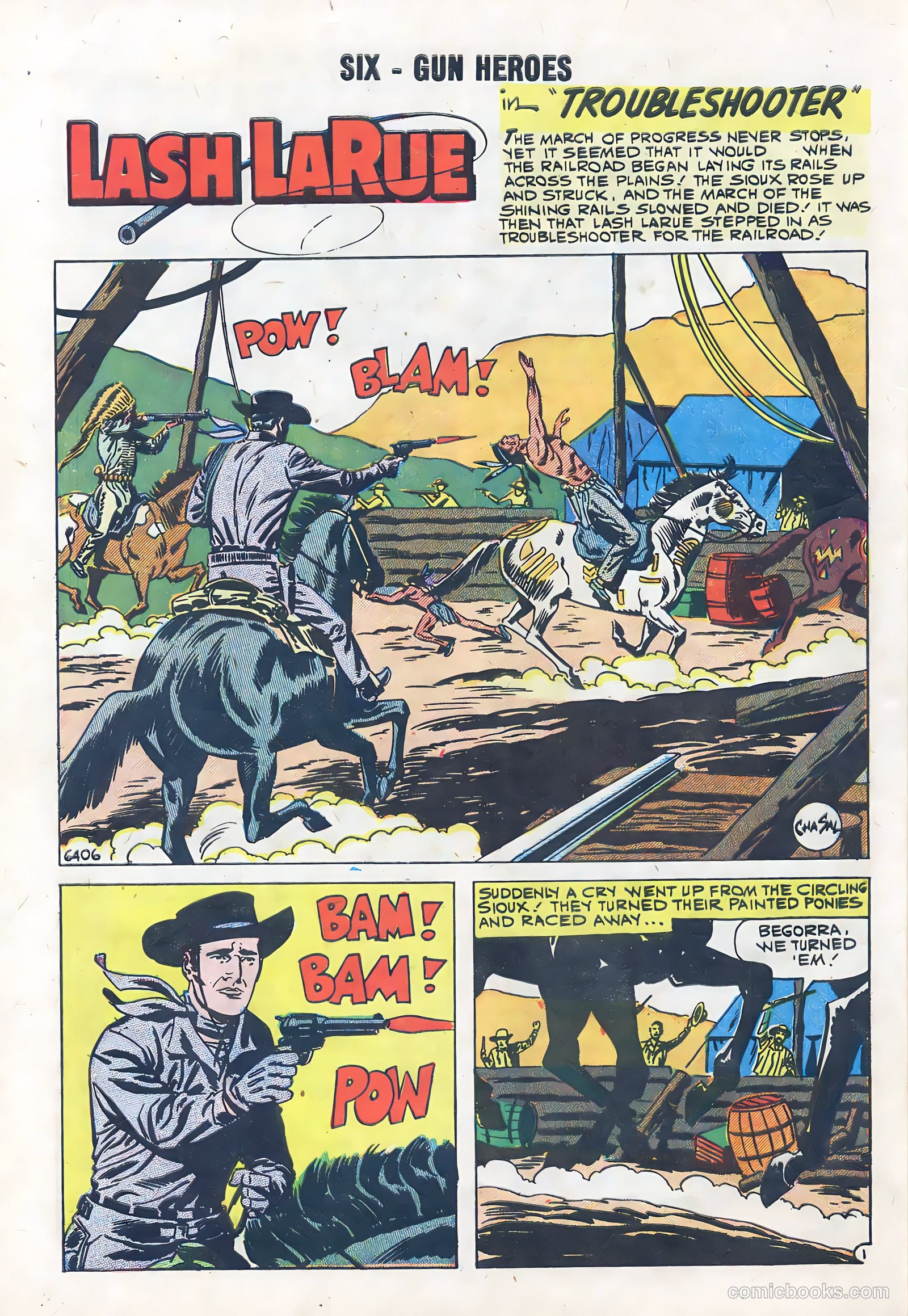 Six-Gun Heroes #60 (1960) — page 28 of 36