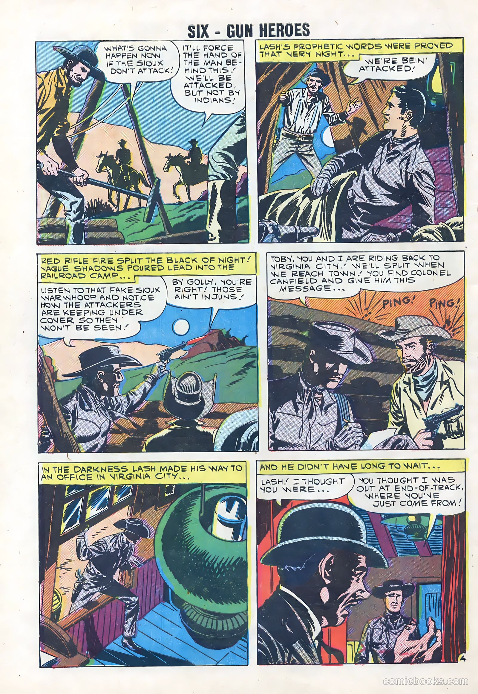 Six-Gun Heroes #60 (1960) — page 32 of 36