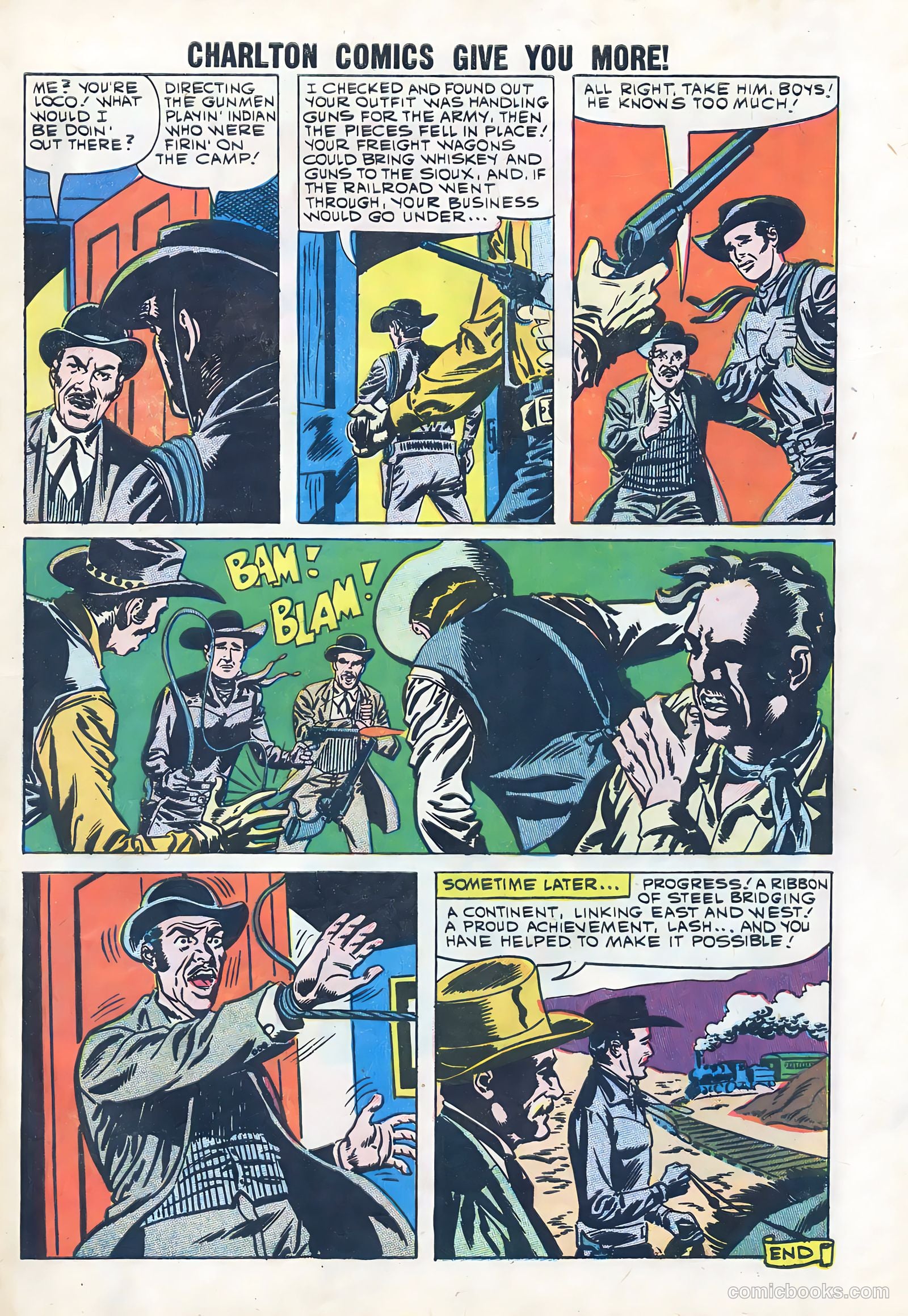 Six-Gun Heroes #60 (1960) — page 33 of 36