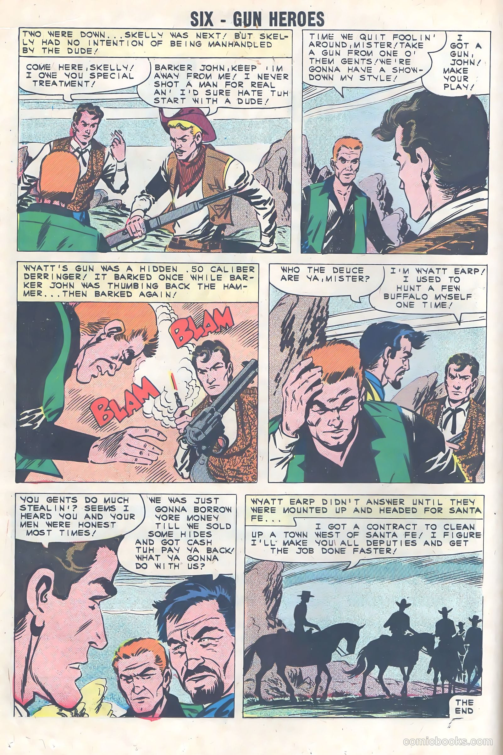 Six-Gun Heroes #62 (1961) — page 16 of 36