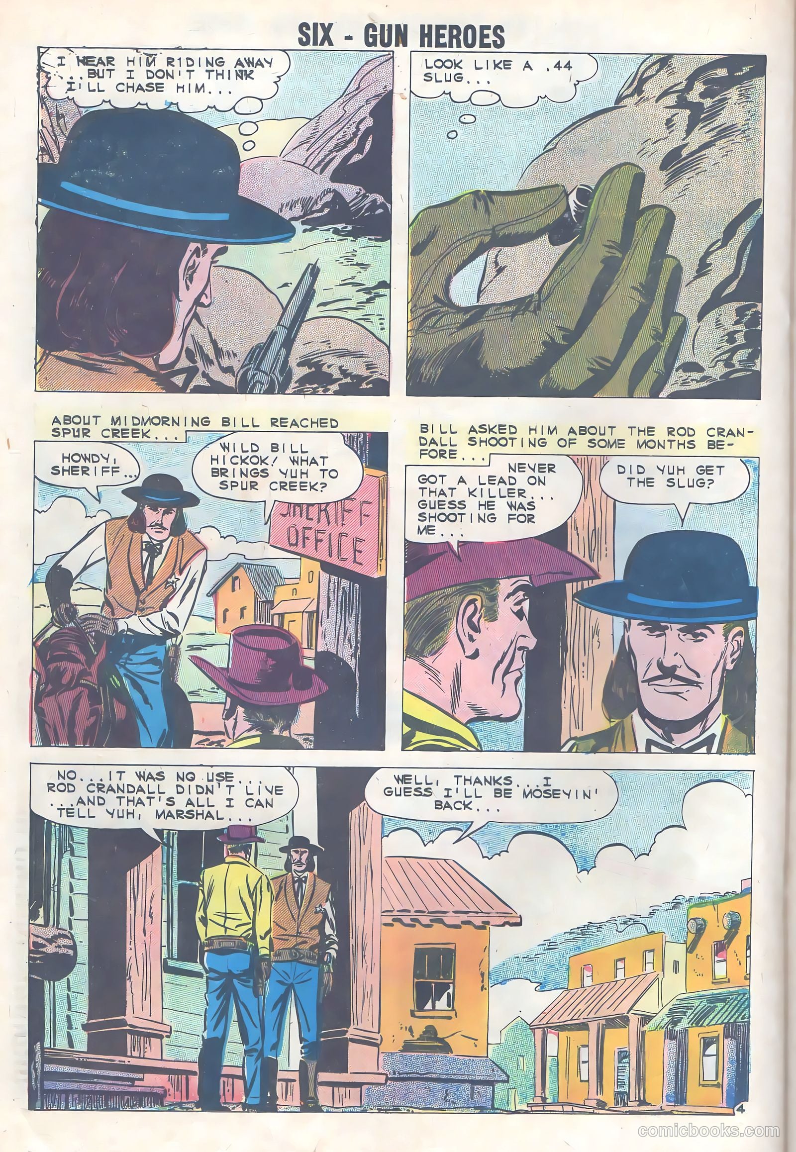 Six-Gun Heroes #62 (1961) — page 20 of 36