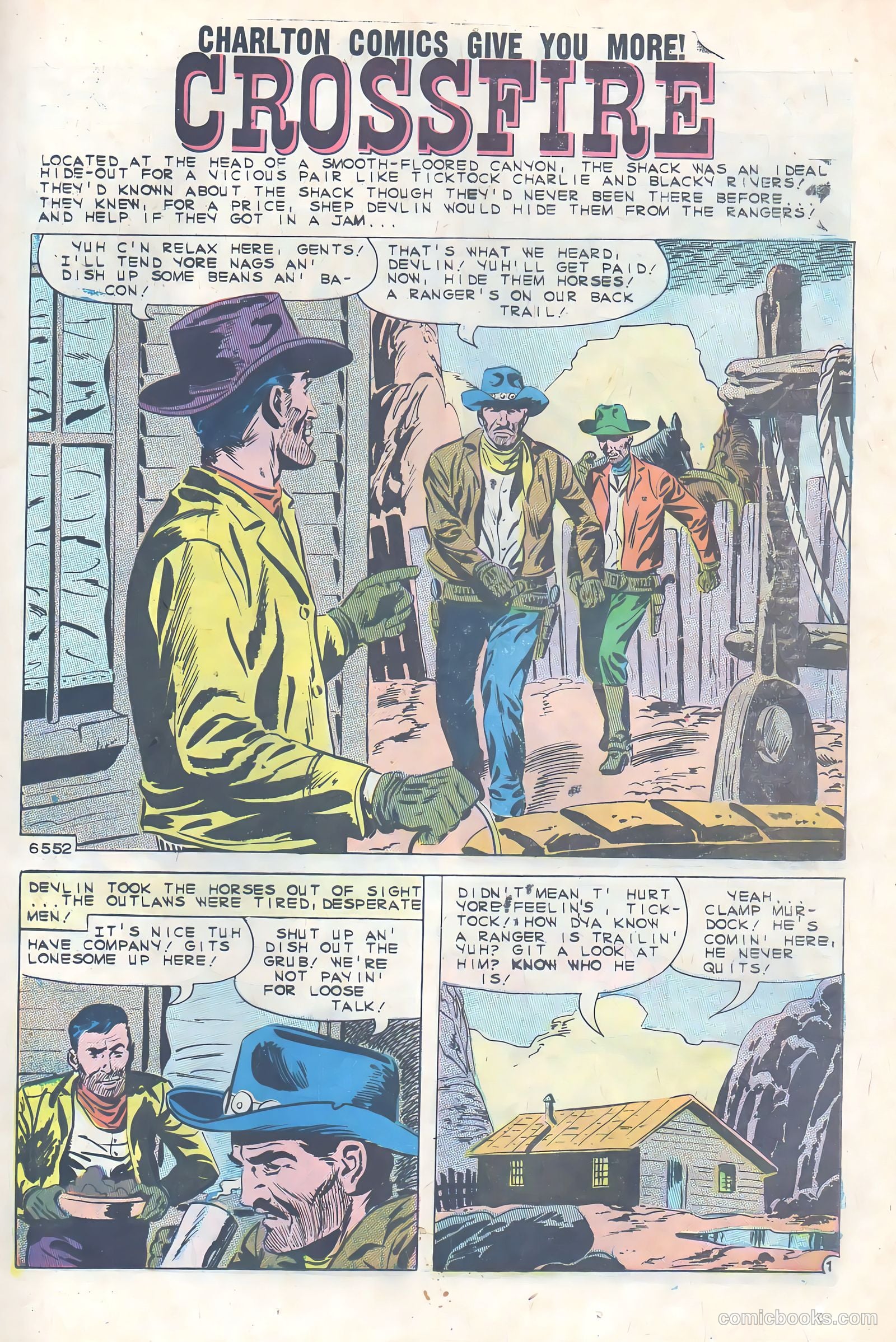 Six-Gun Heroes #62 (1961) — page 25 of 36