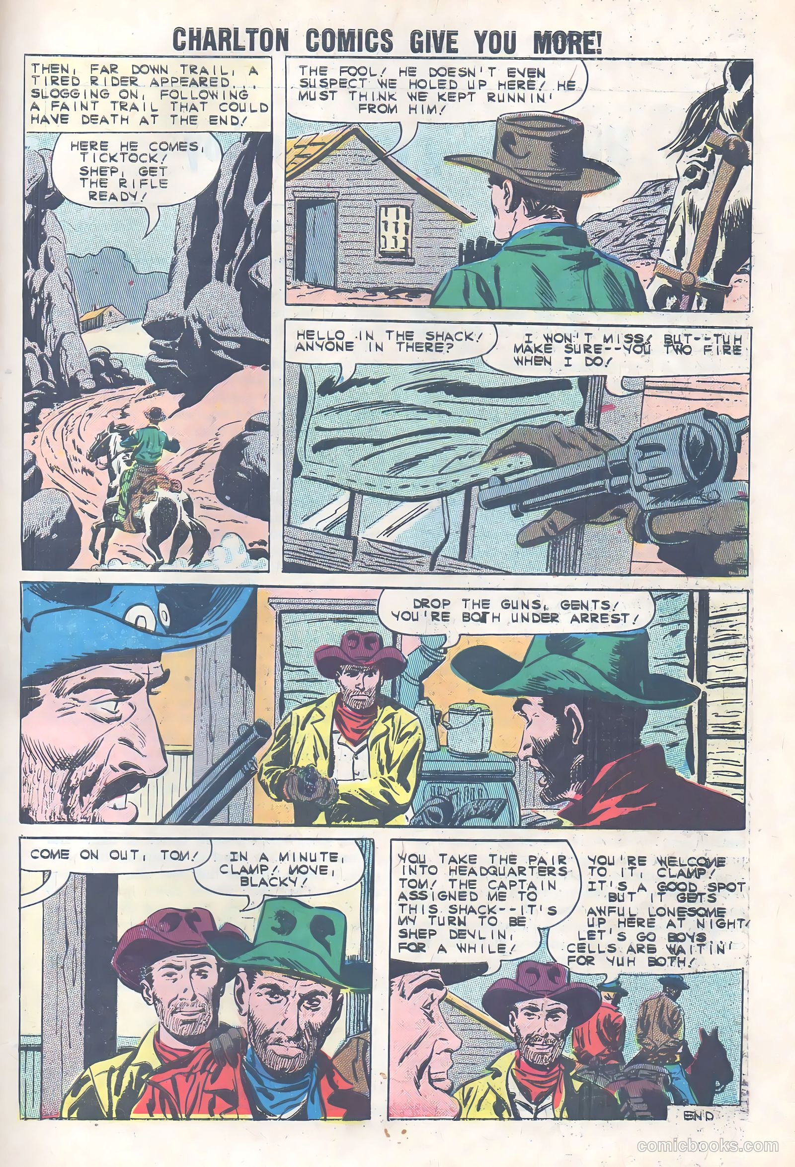 Six-Gun Heroes #62 (1961) — page 27 of 36