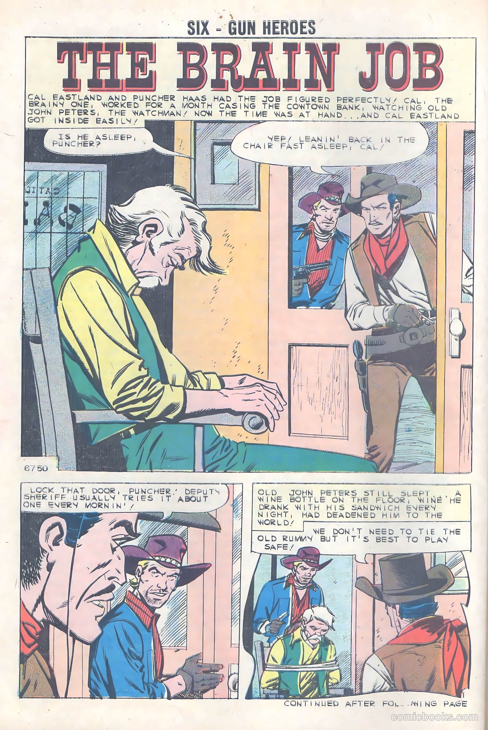 Six-Gun Heroes #62 (1961) — page 30 of 36