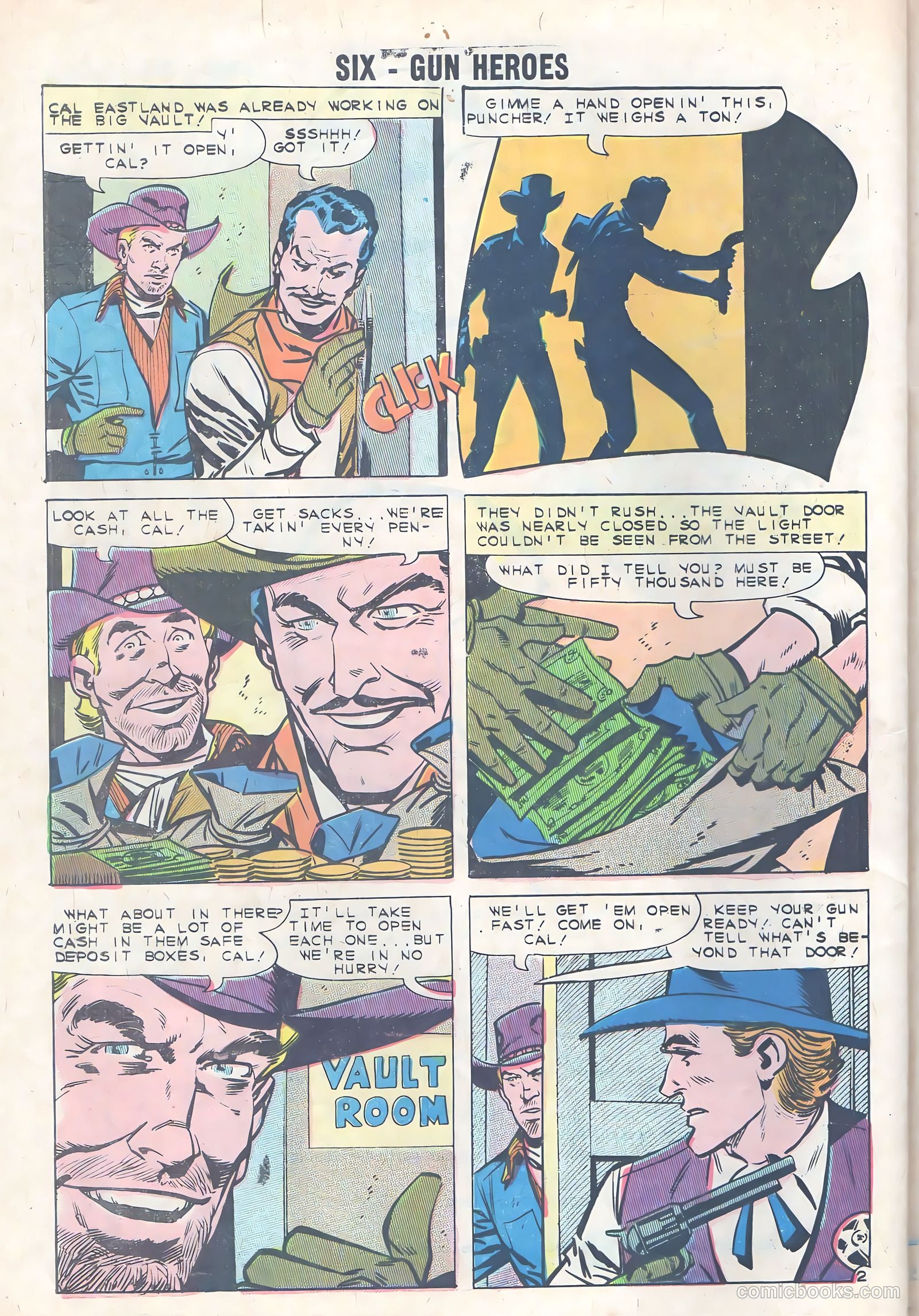Six-Gun Heroes #62 (1961) — page 32 of 36