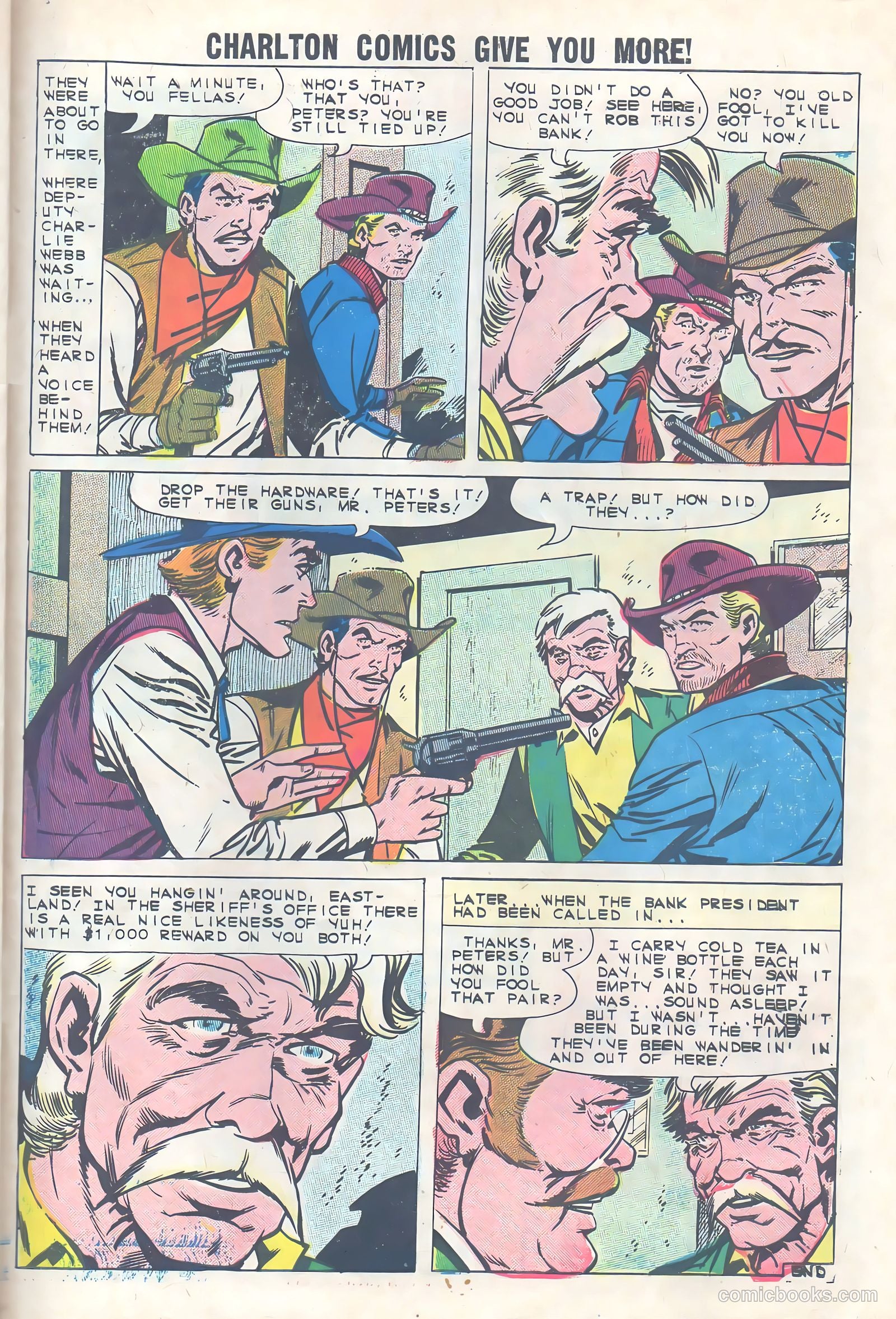 Six-Gun Heroes #62 (1961) — page 33 of 36
