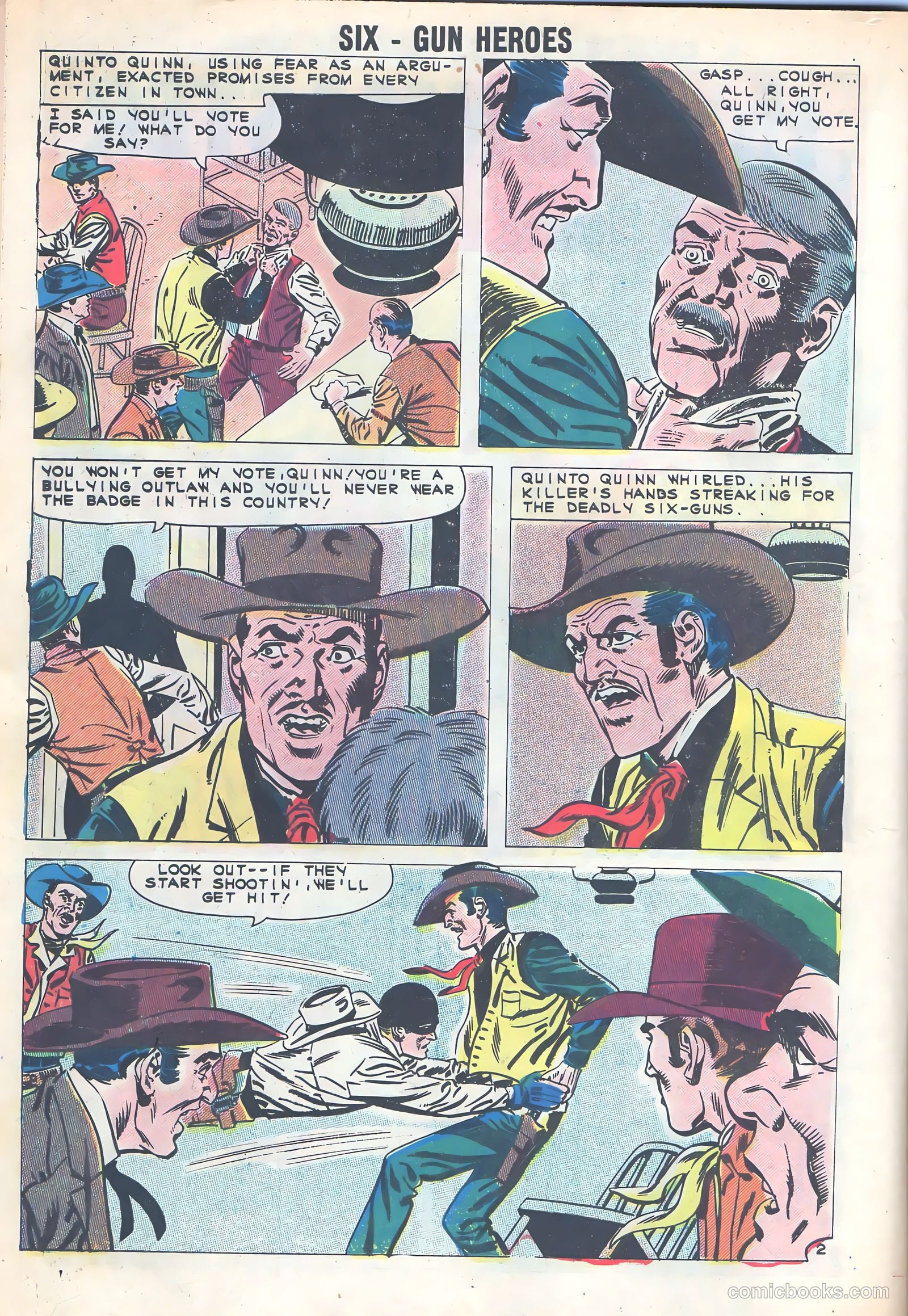 Six-Gun Heroes #63 (1961) — page 4 of 36