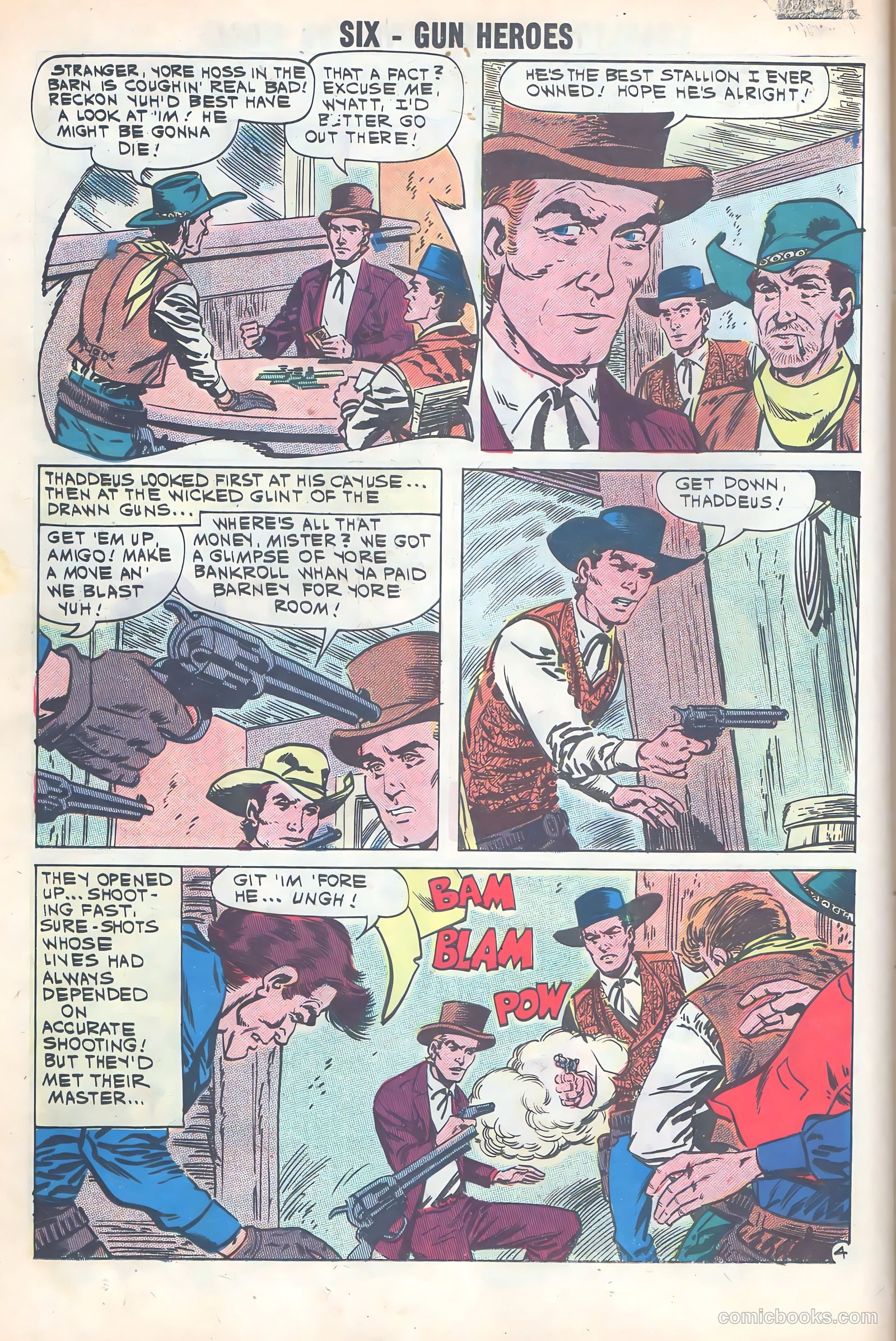 Six-Gun Heroes #63 (1961) — page 12 of 36