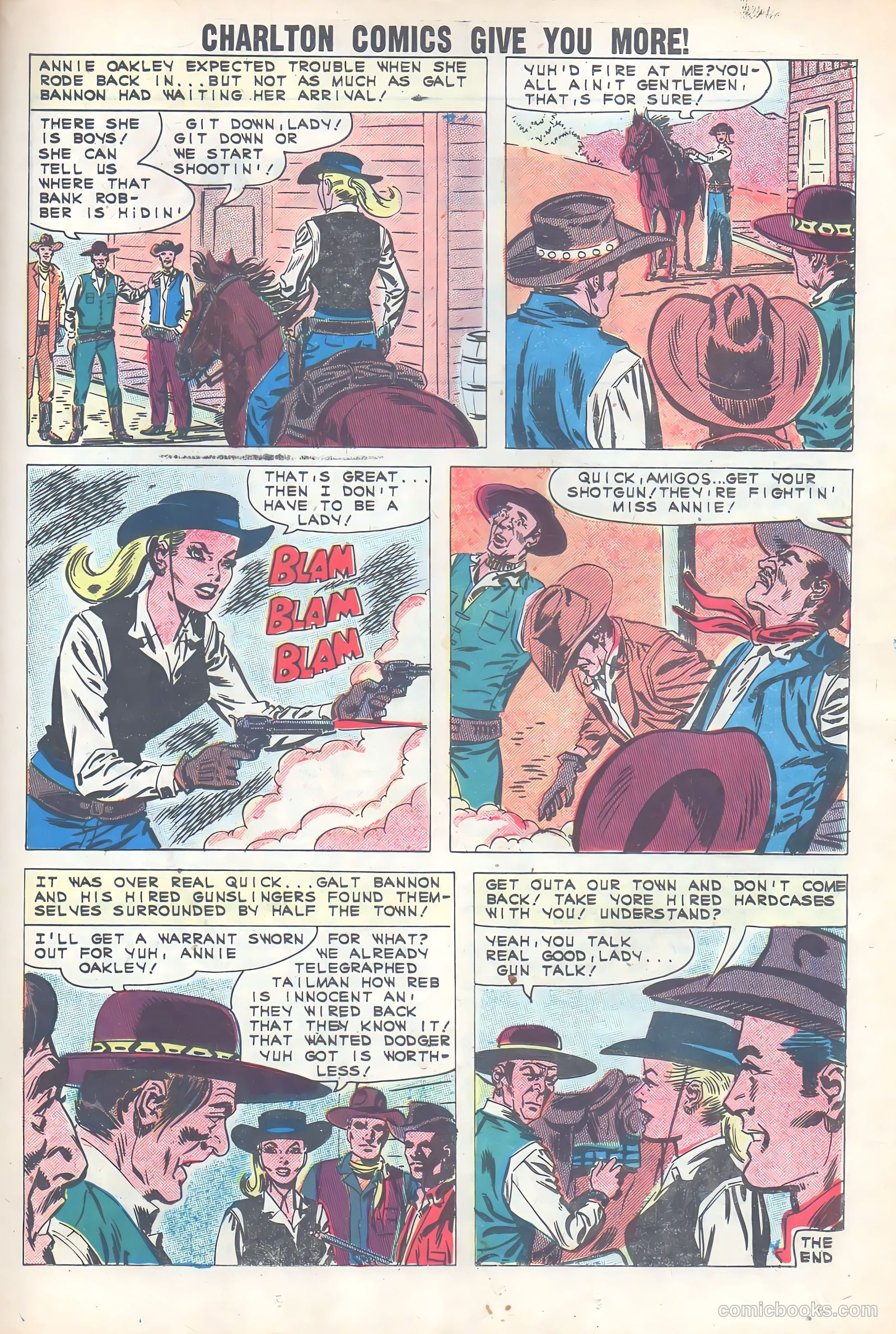 Six-Gun Heroes #63 (1961) — page 25 of 36