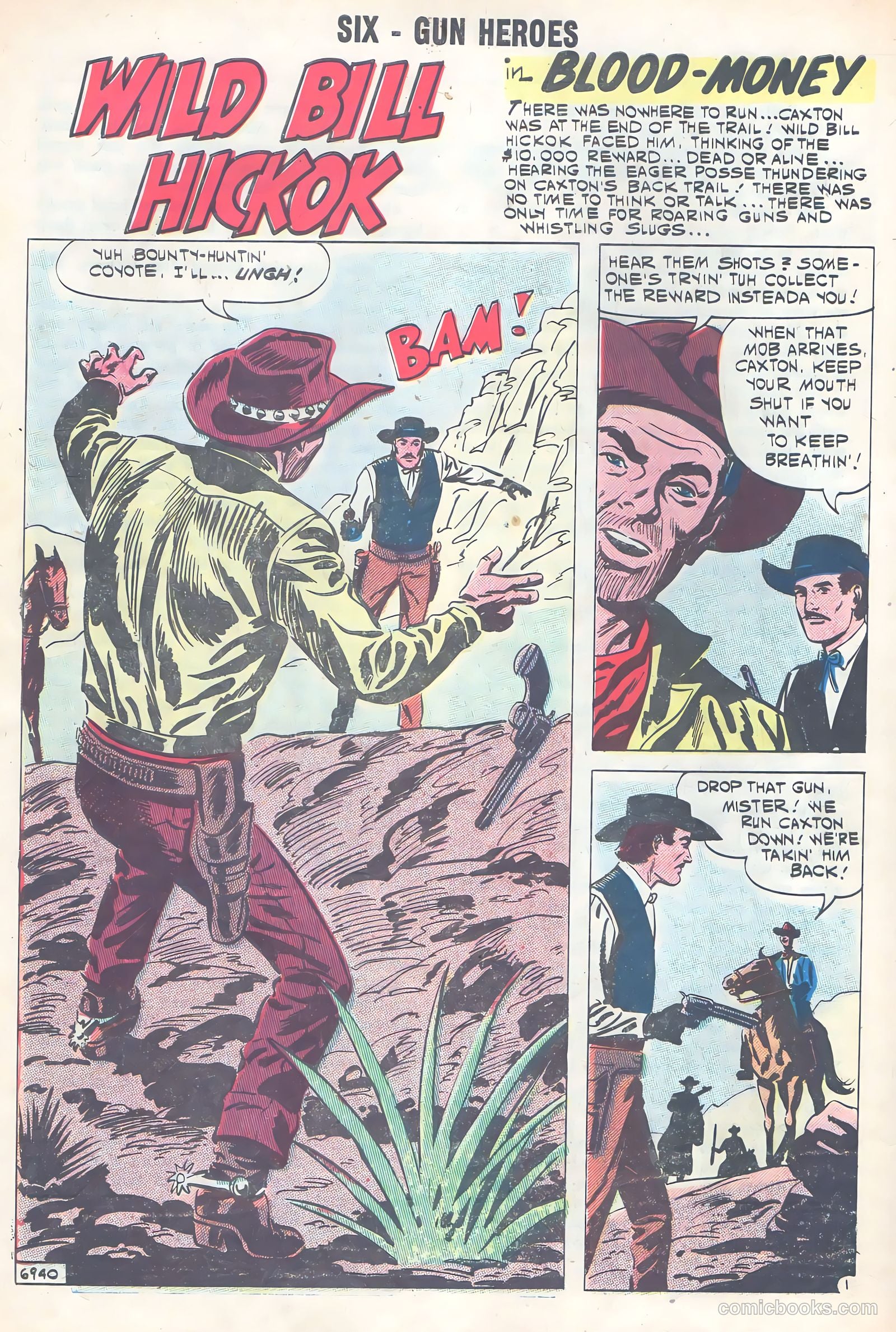 Six-Gun Heroes #63 (1961) — page 28 of 36