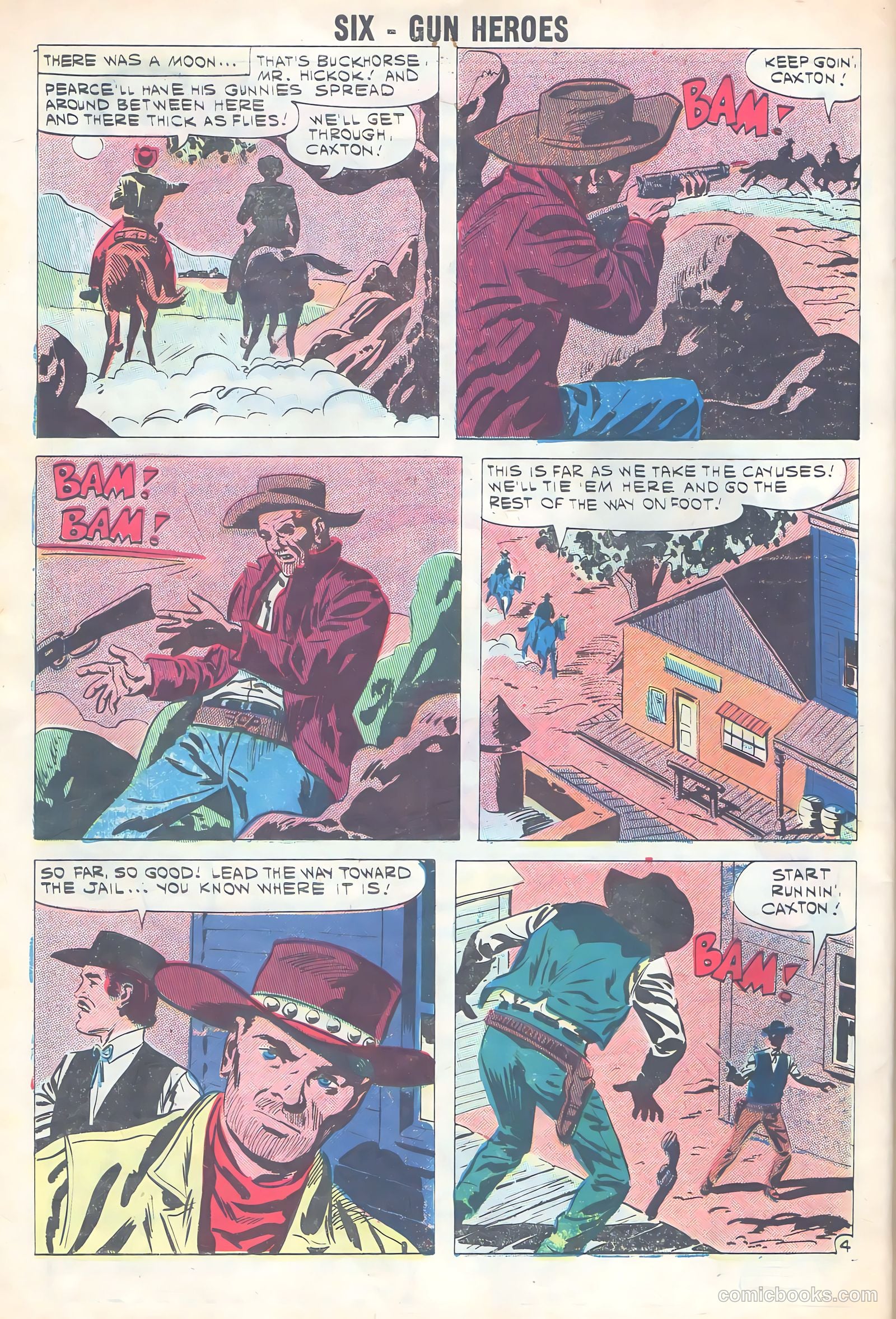 Six-Gun Heroes #63 (1961) — page 32 of 36