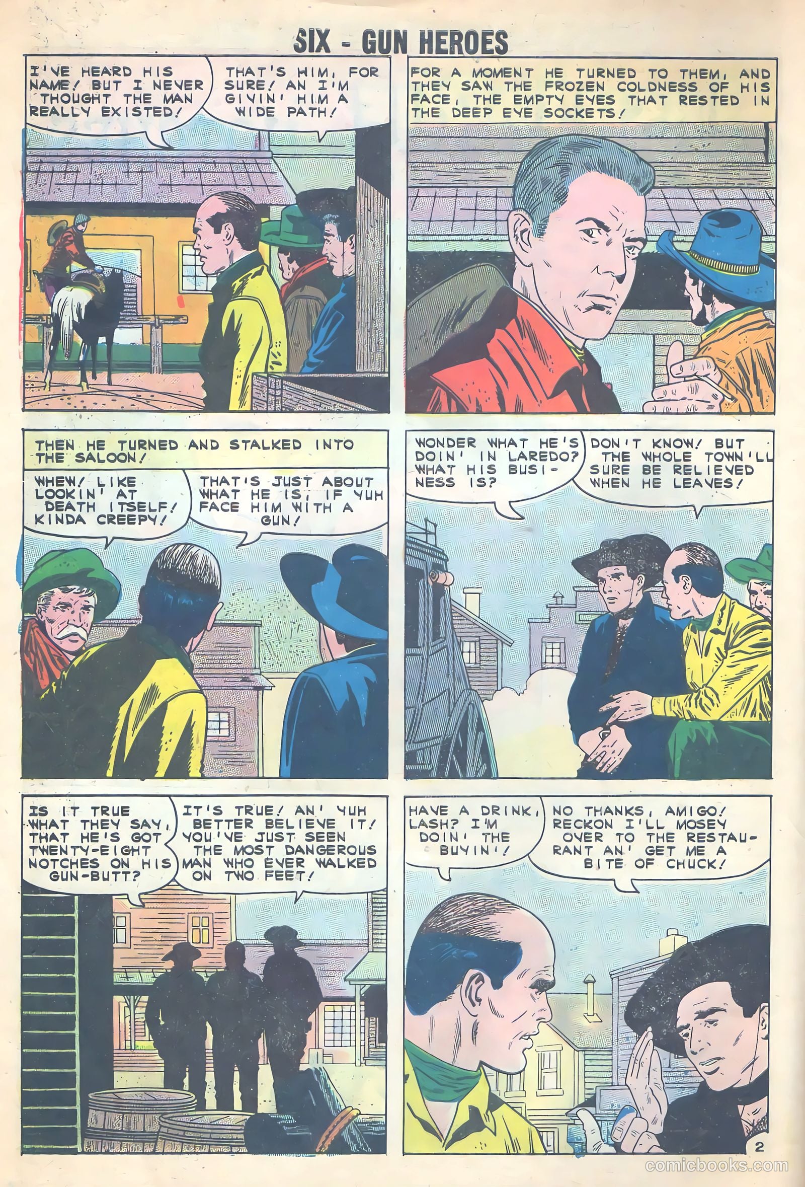 Six-Gun Heroes #64 (1961) — page 4 of 36