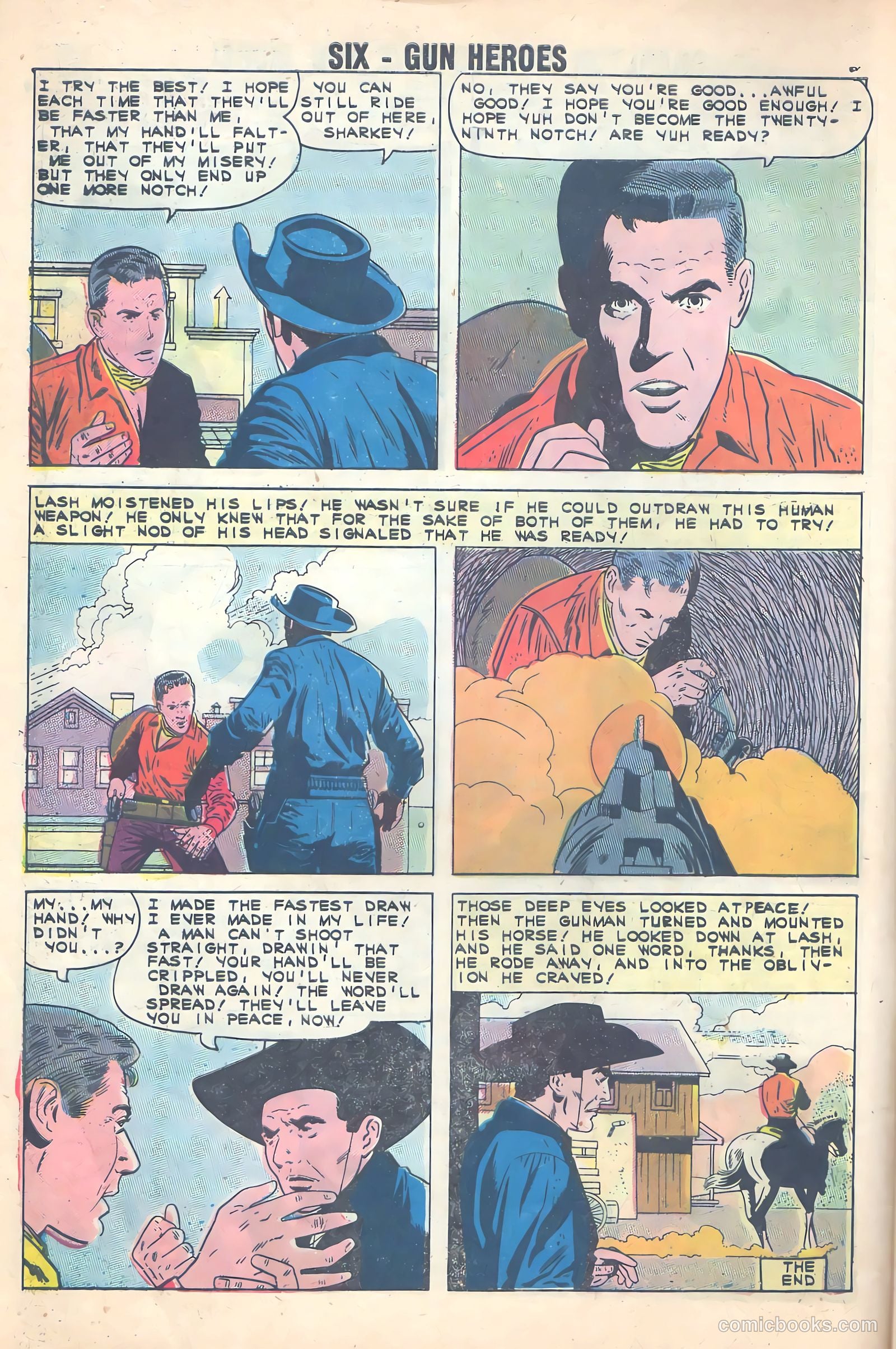 Six-Gun Heroes #64 (1961) — page 8 of 36