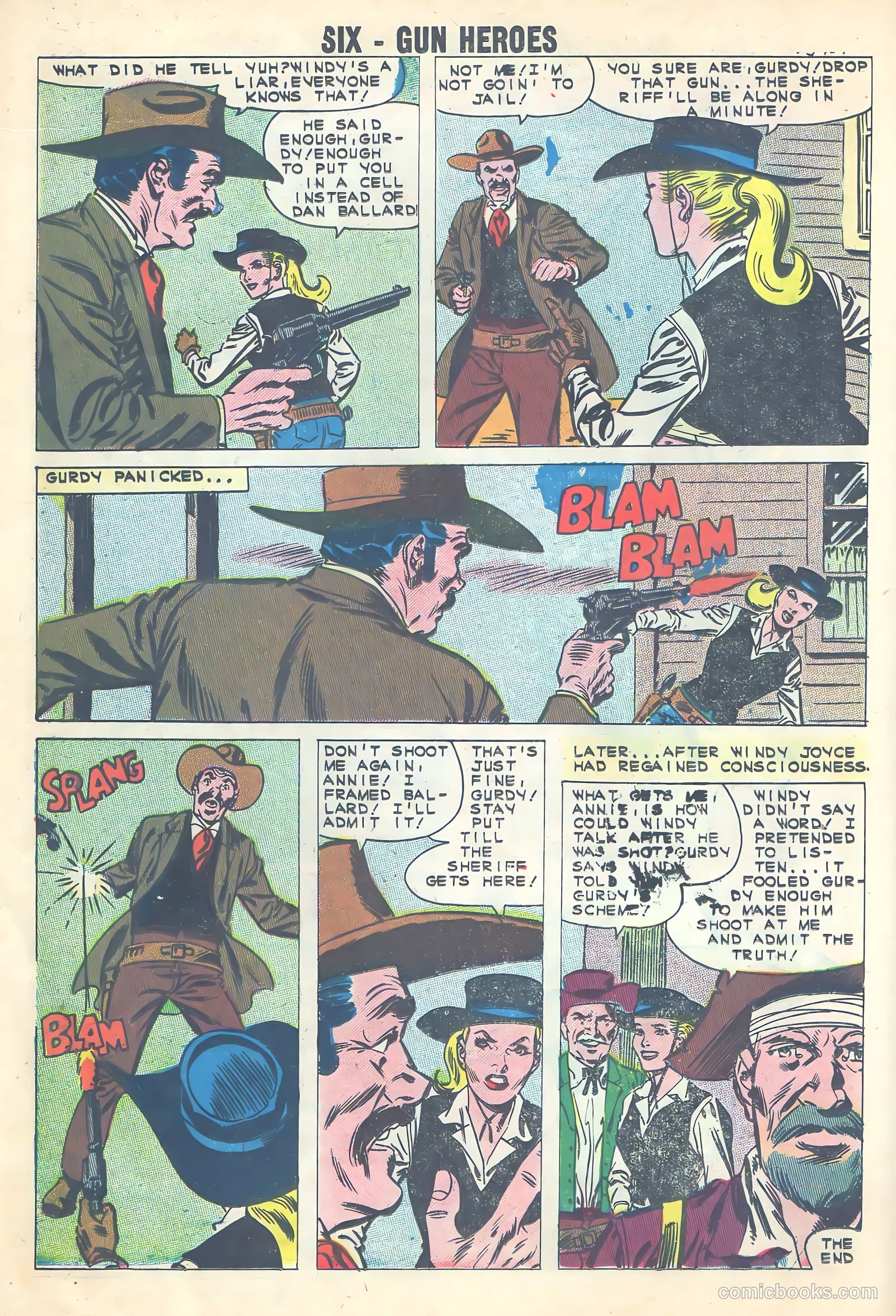 Six-Gun Heroes #64 (1961) — page 16 of 36